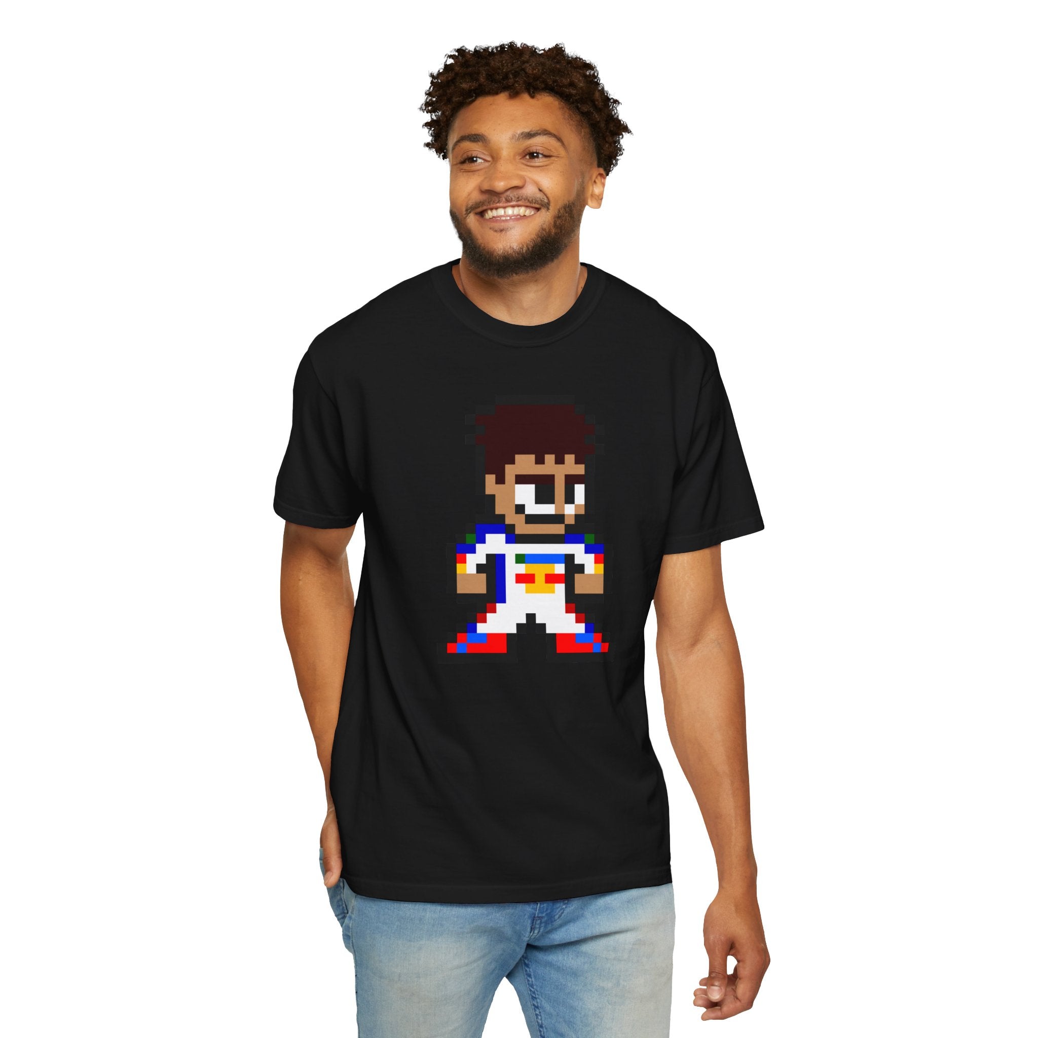 8-bit Arvid Lindblad Adult Heavyweight 100% Cotton T-shirt