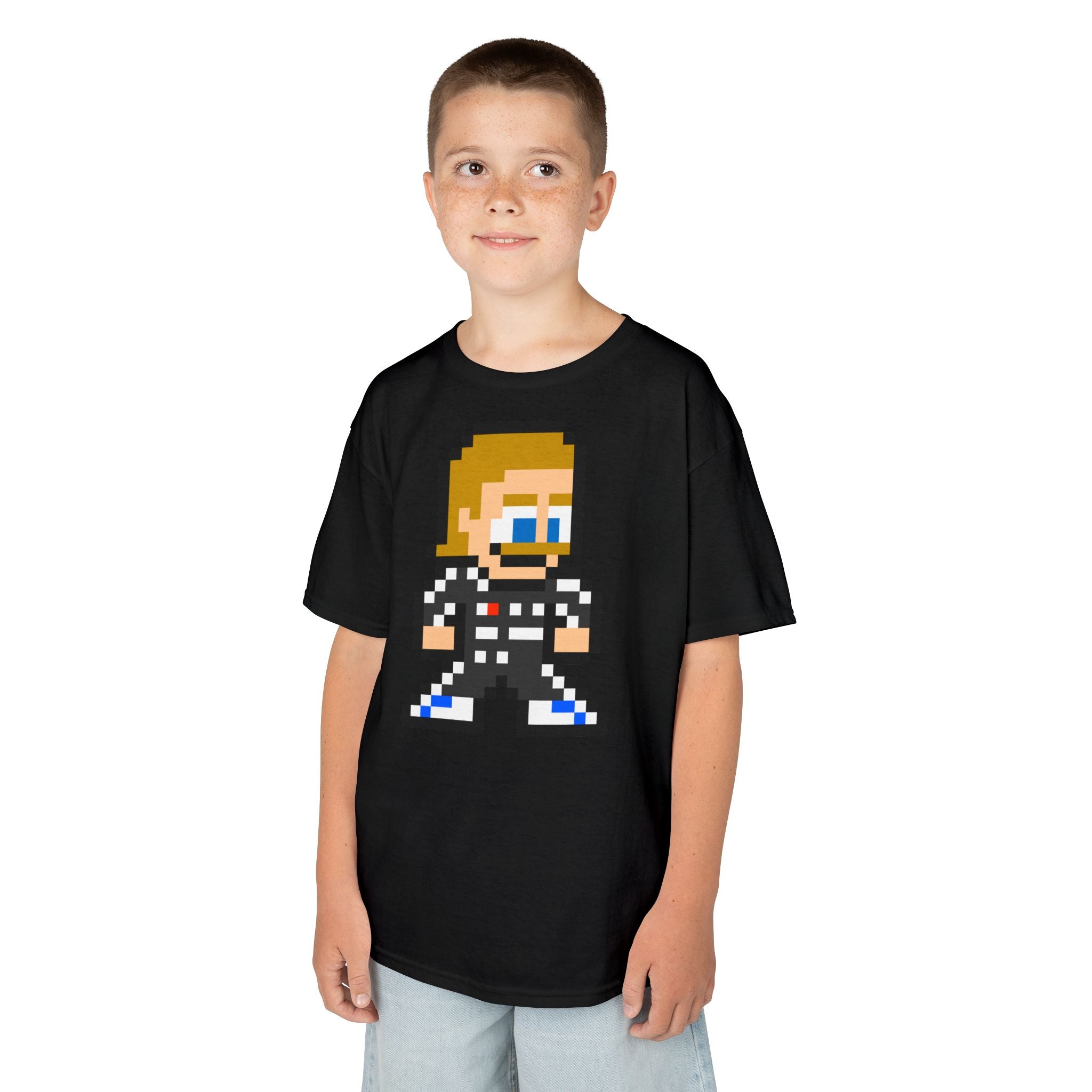 8-bit Valtteri Bottas Kids Tee