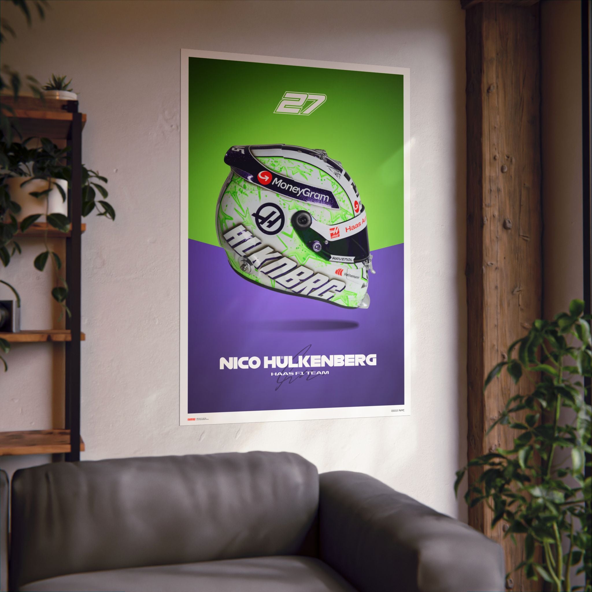 Nico Hulkenberg Signature Poster