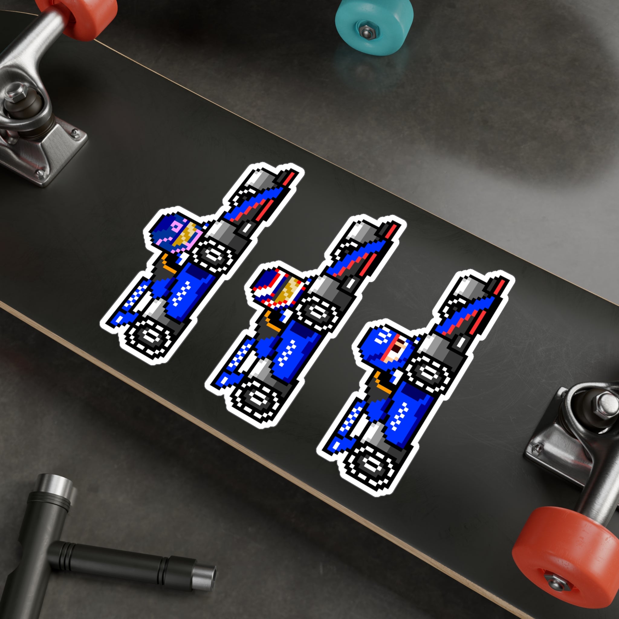 Williams 8-bit Vinyl Decal Stickers