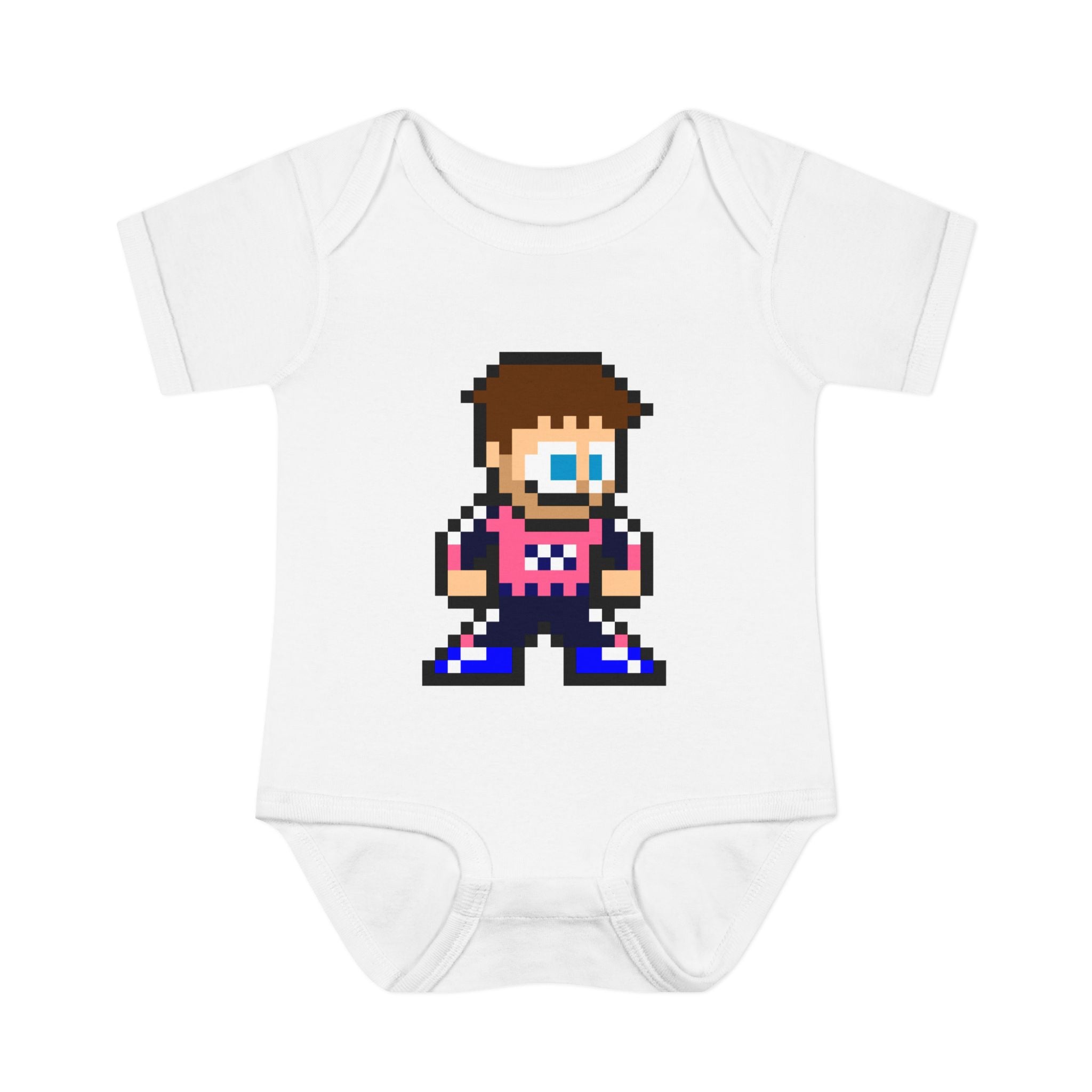 8-bit Pierre Gasly Baby Bodysuit