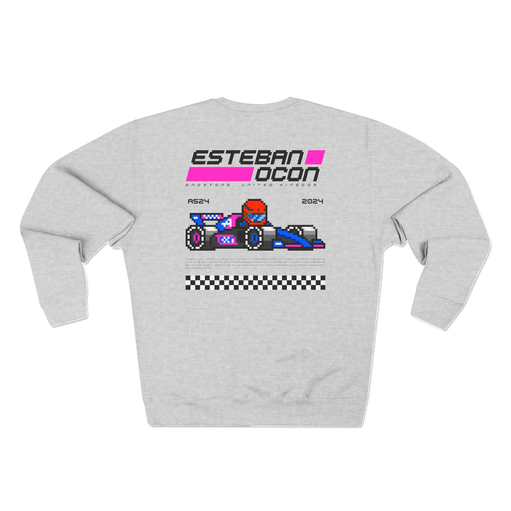 Esteban Ocon 8-bit Team Sweatshirt