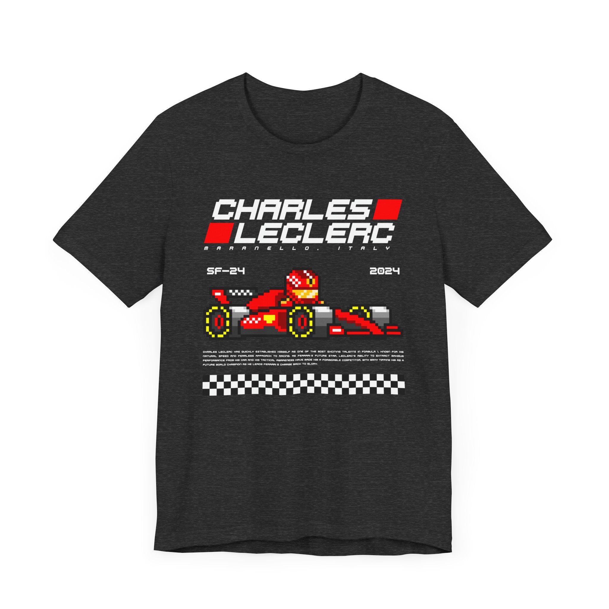 Charles Leclerc 8-bit Team T-shirt