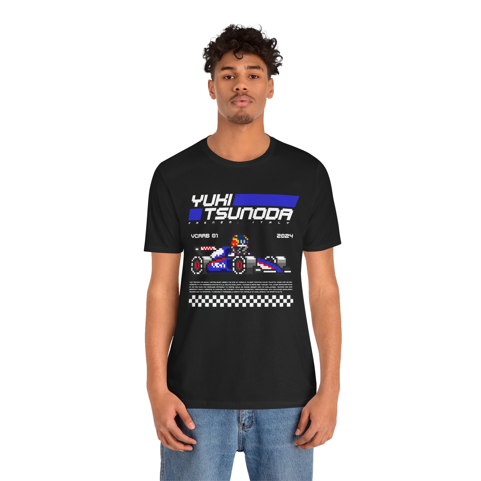 Yuki Tsunoda 8-bit Team T-shirt