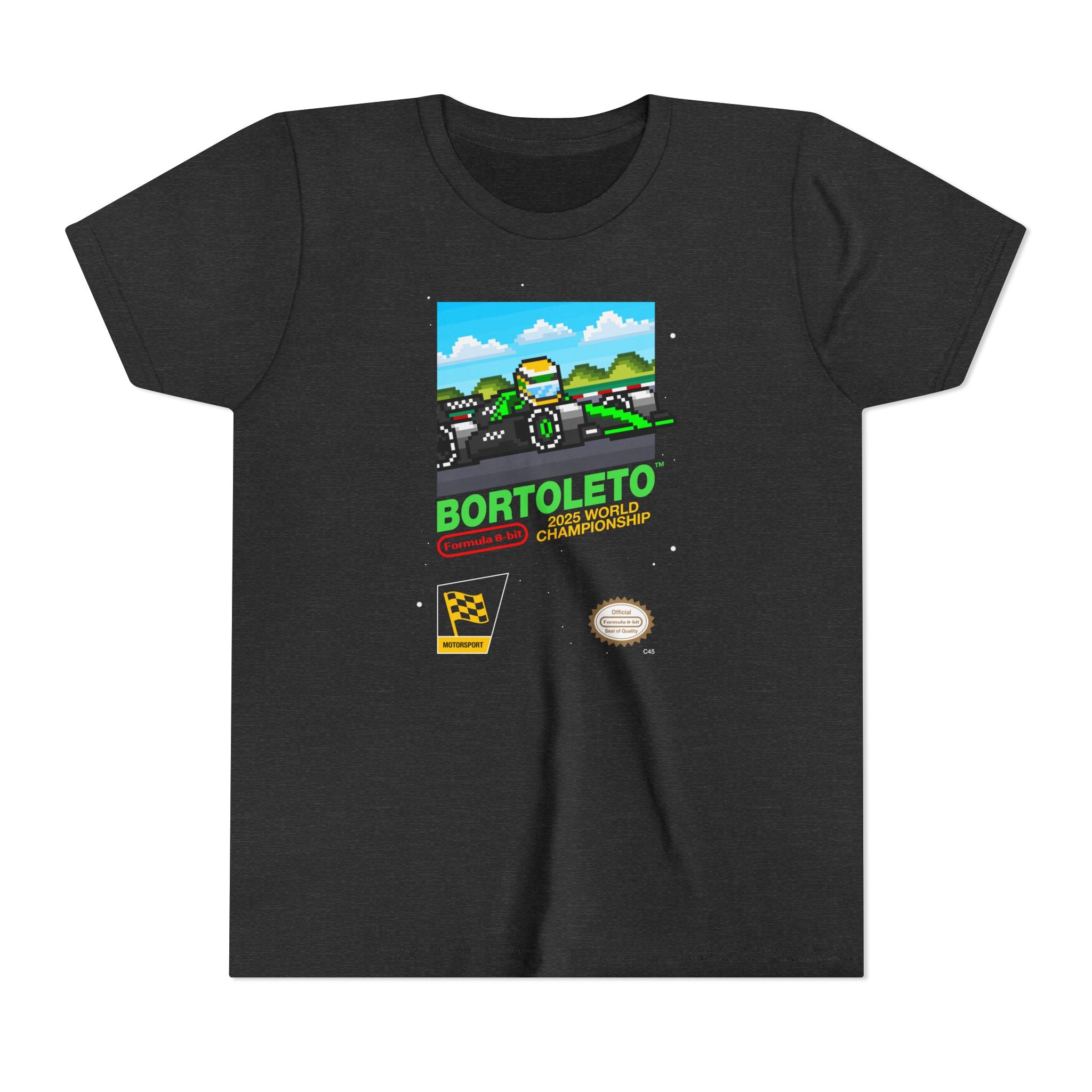 Bortoleto 8-bit Game Youth T-shirt