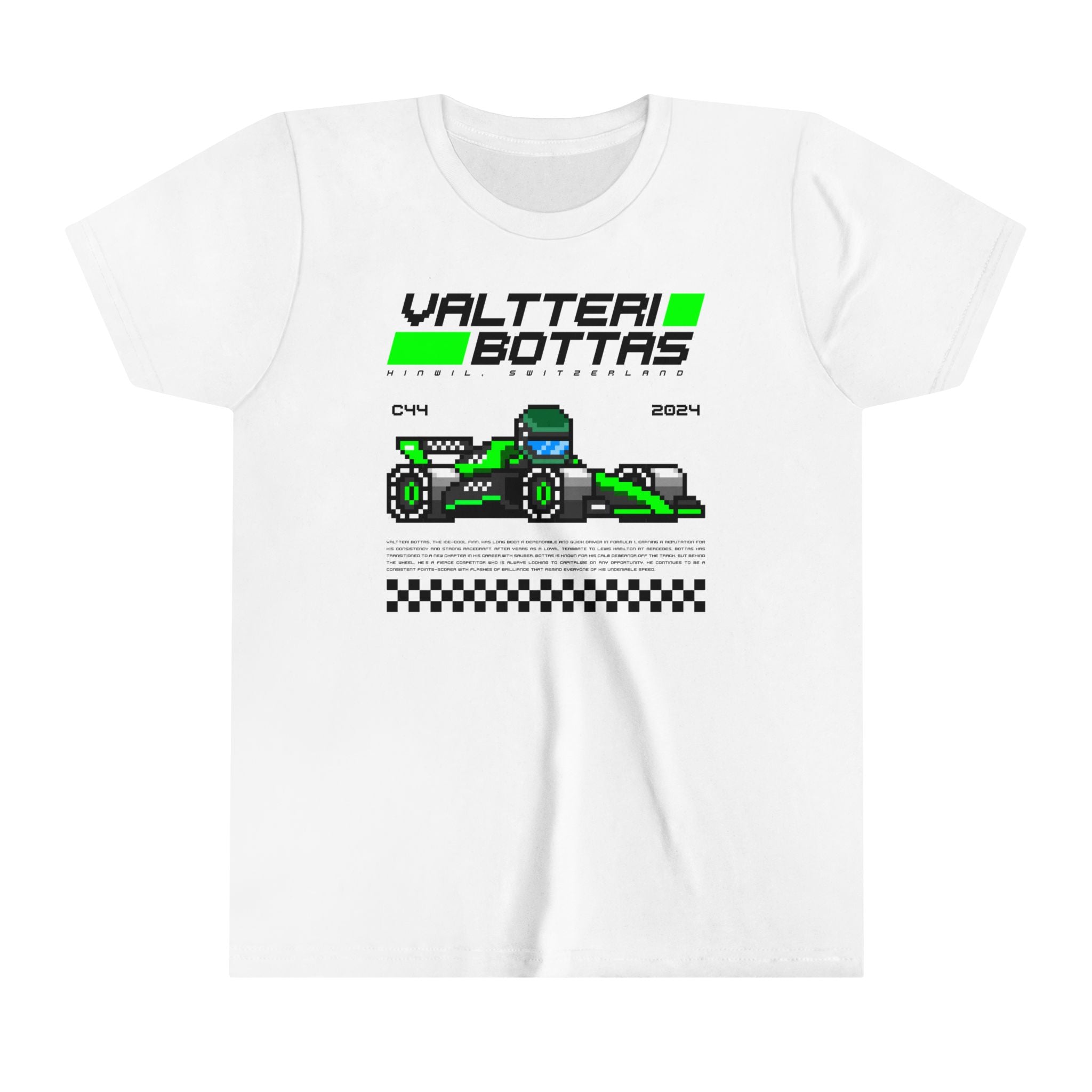 Valtteri Bottas 8-bit Team Youth T-shirt