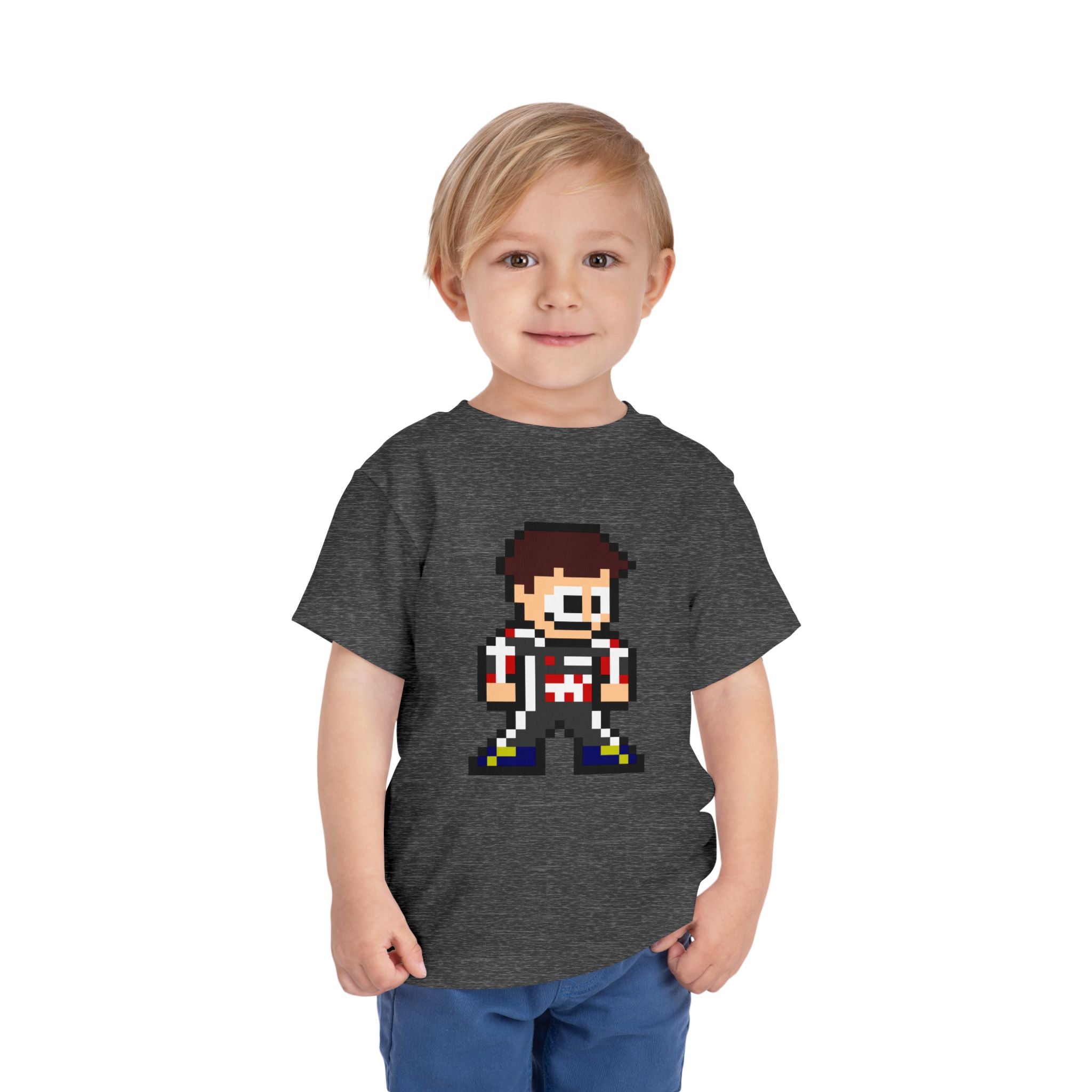 8-bit Ollie Bearman Toddler Tee