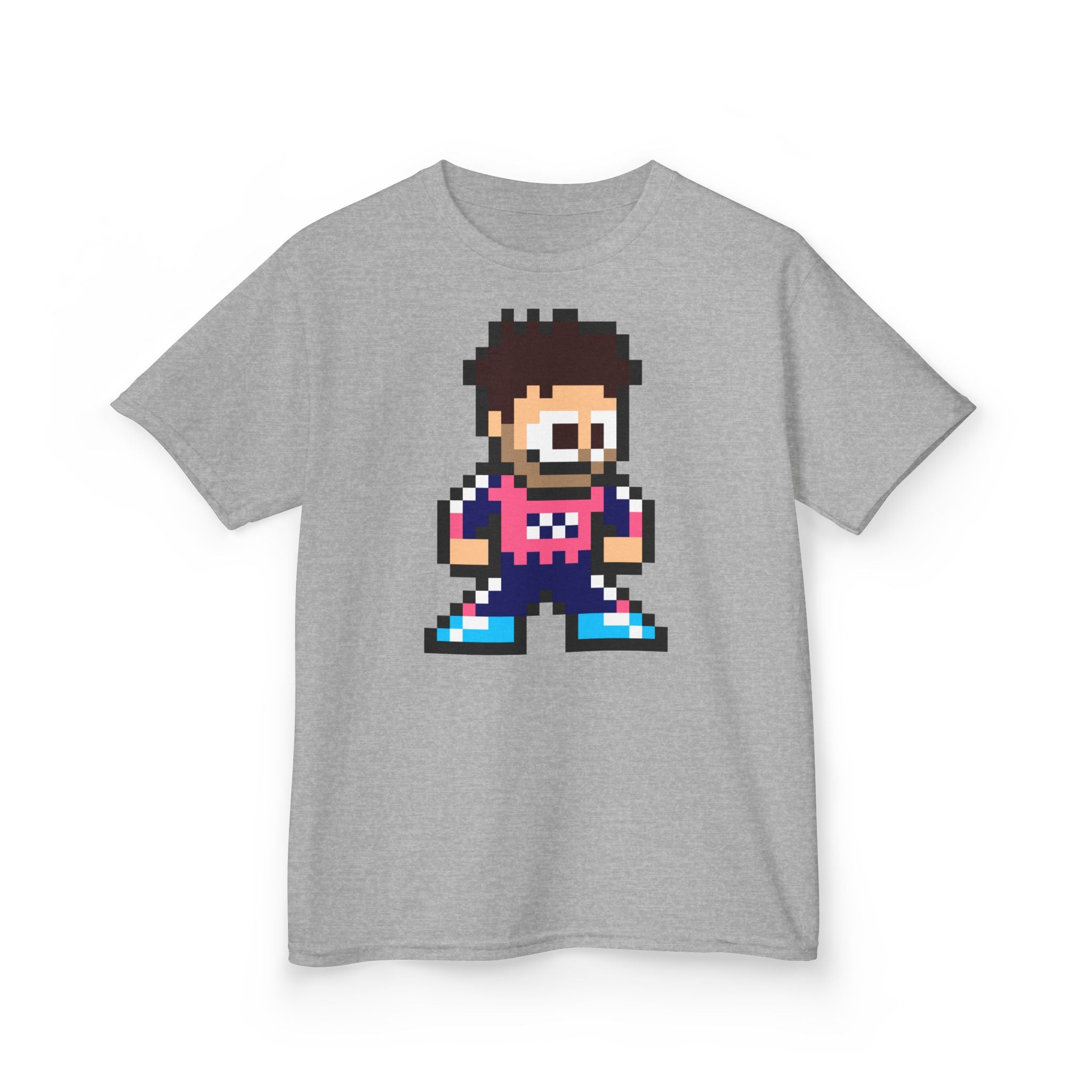 8-bit Franco Colapinto Kids Tee