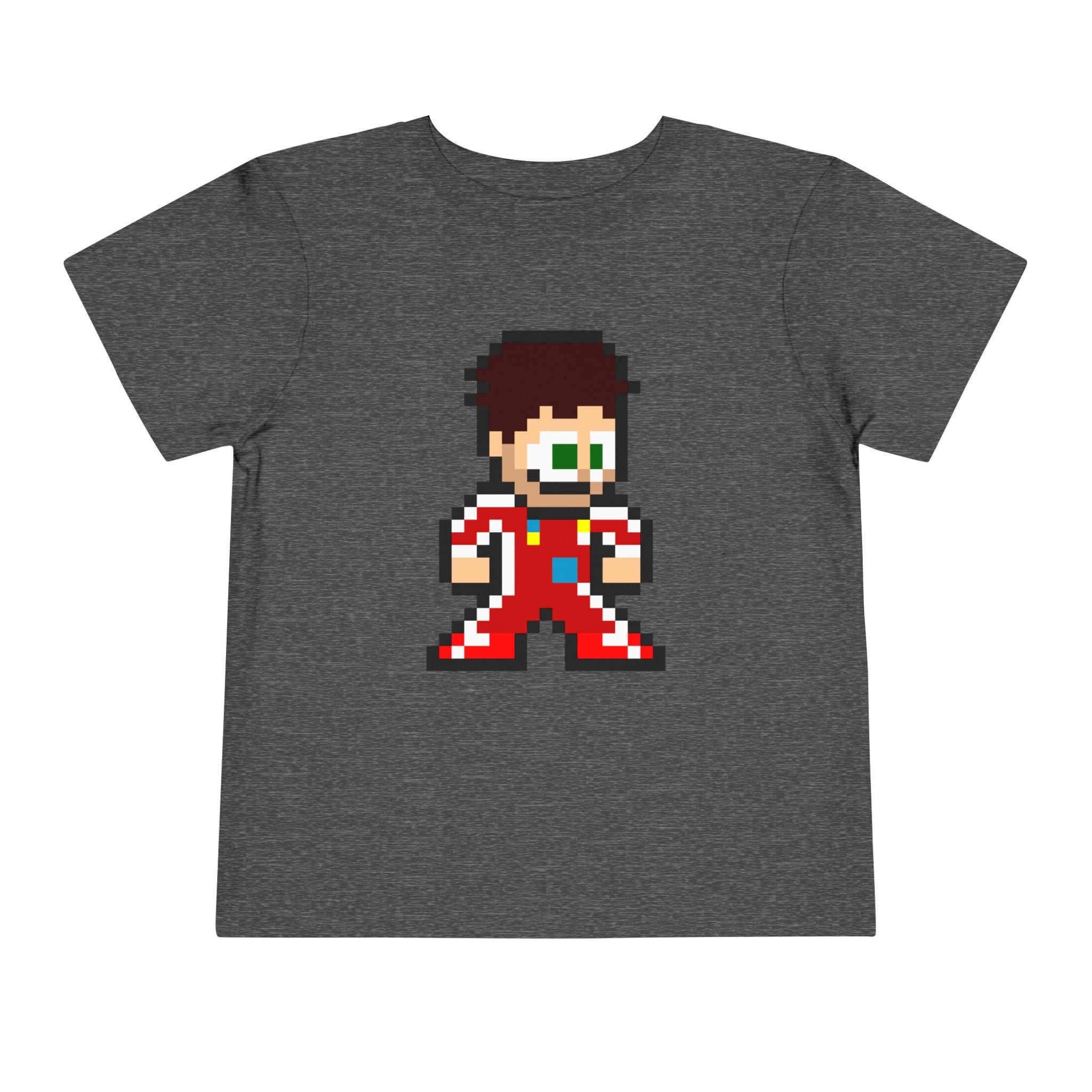 8-bit Charles Leclerc Toddler Tee