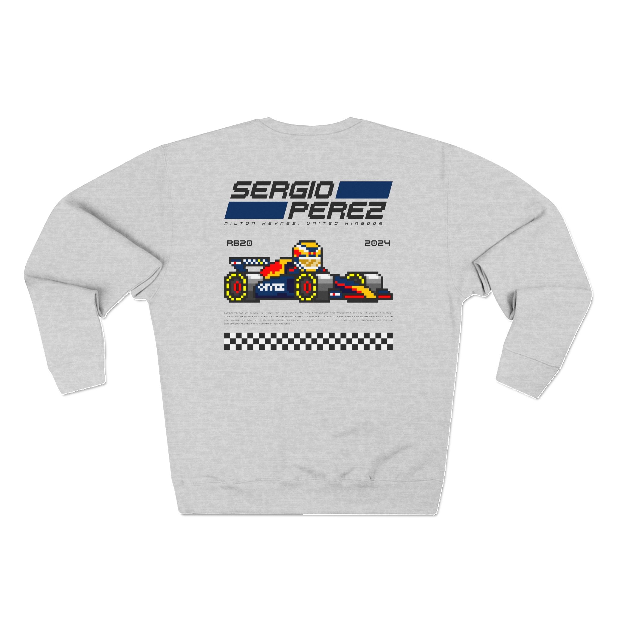 Sergio Perez 8-bit Team Sweatshirt
