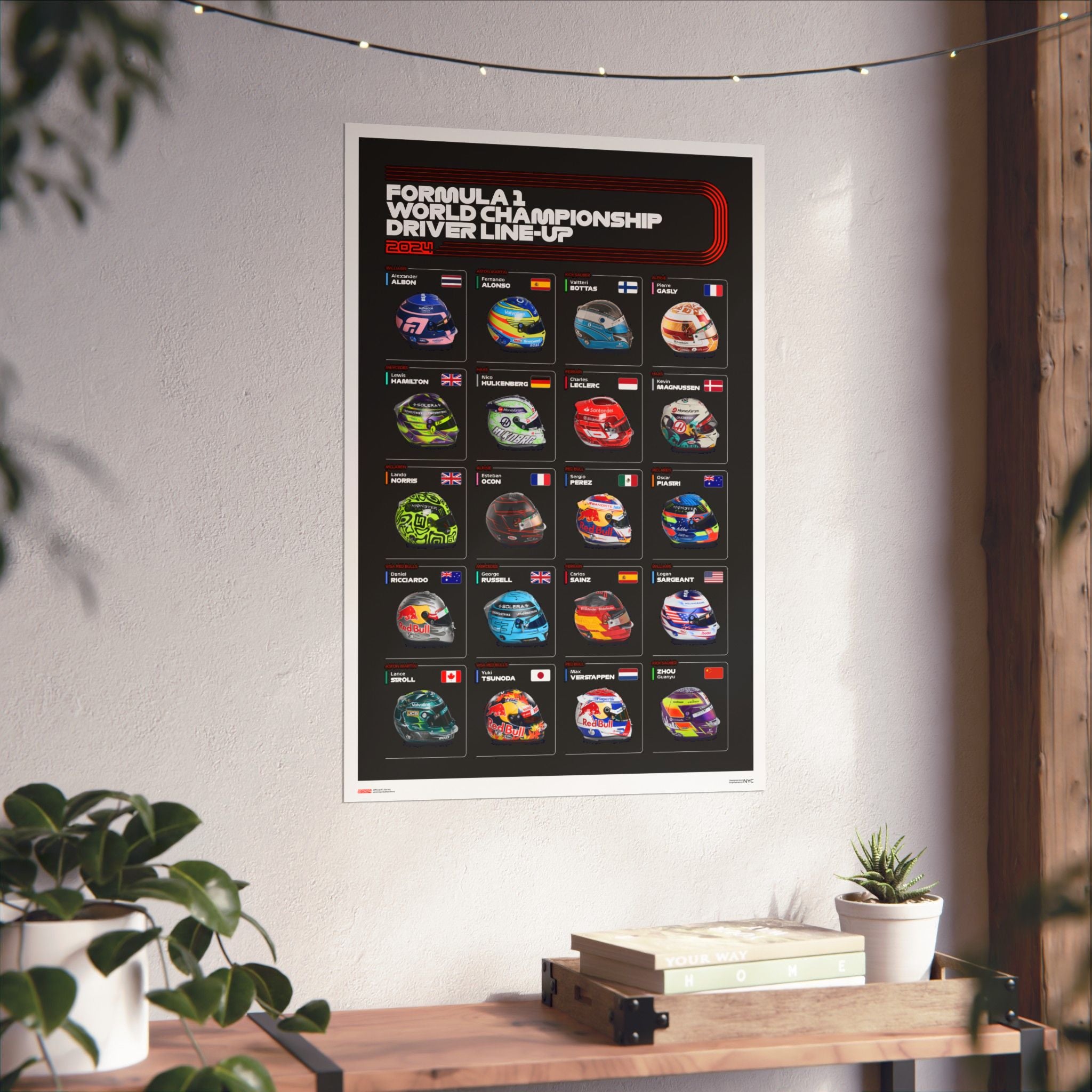 2024 Driver Line-up Poster
