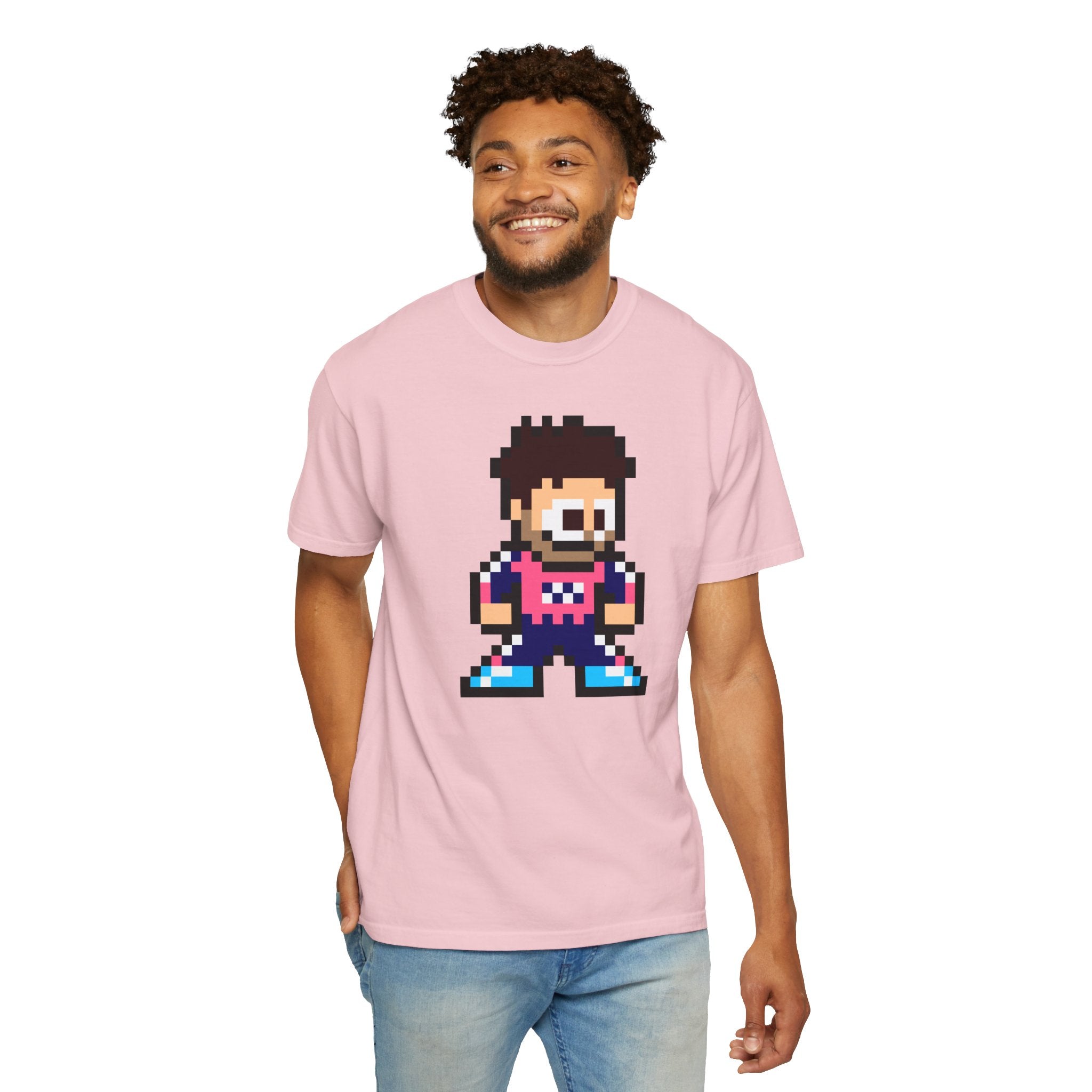 8-bit Franco Colapinto Adult Heavyweight 100% Cotton T-shirt