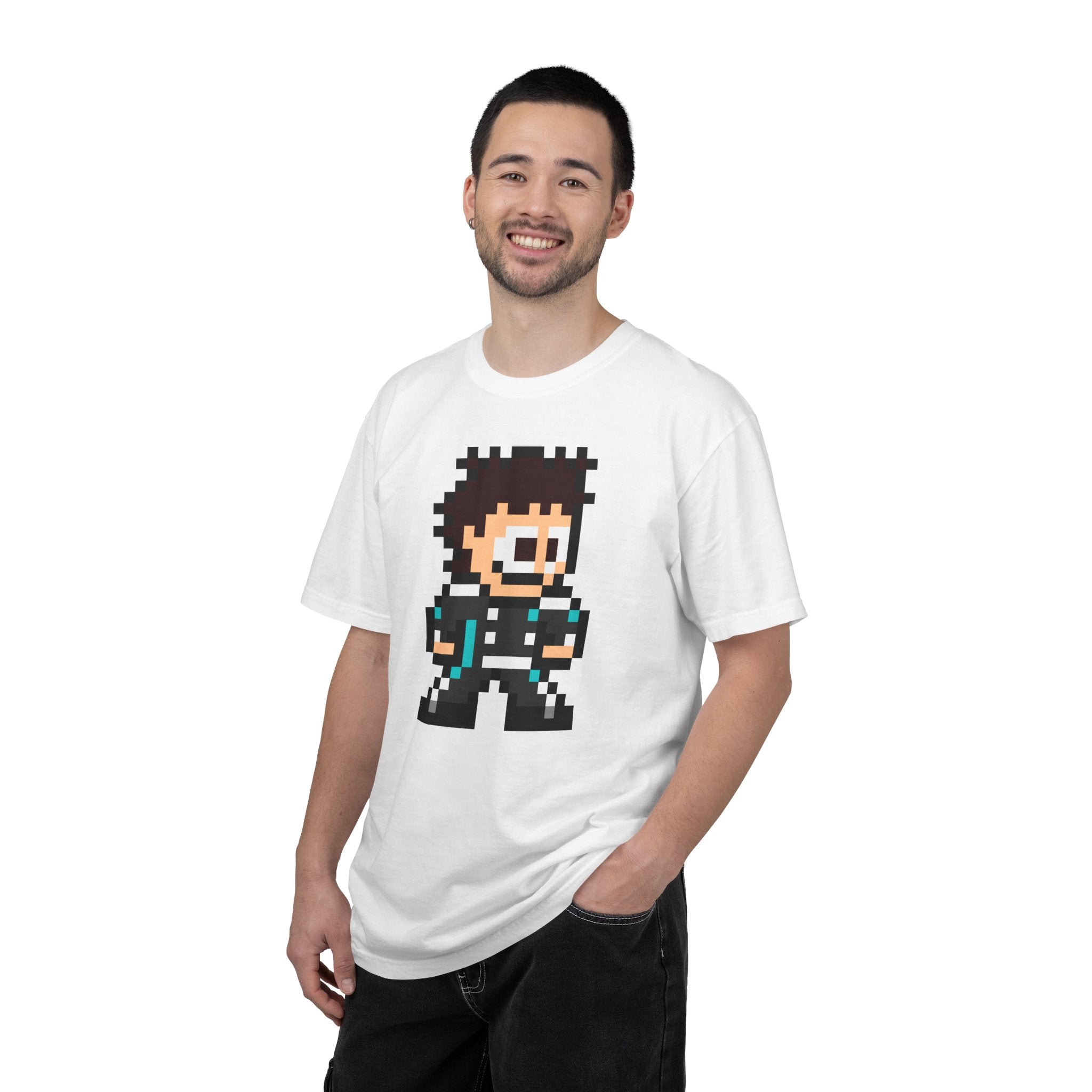 8-bit Kimi Antonelli Adult Heavyweight 100% Cotton T-shirt