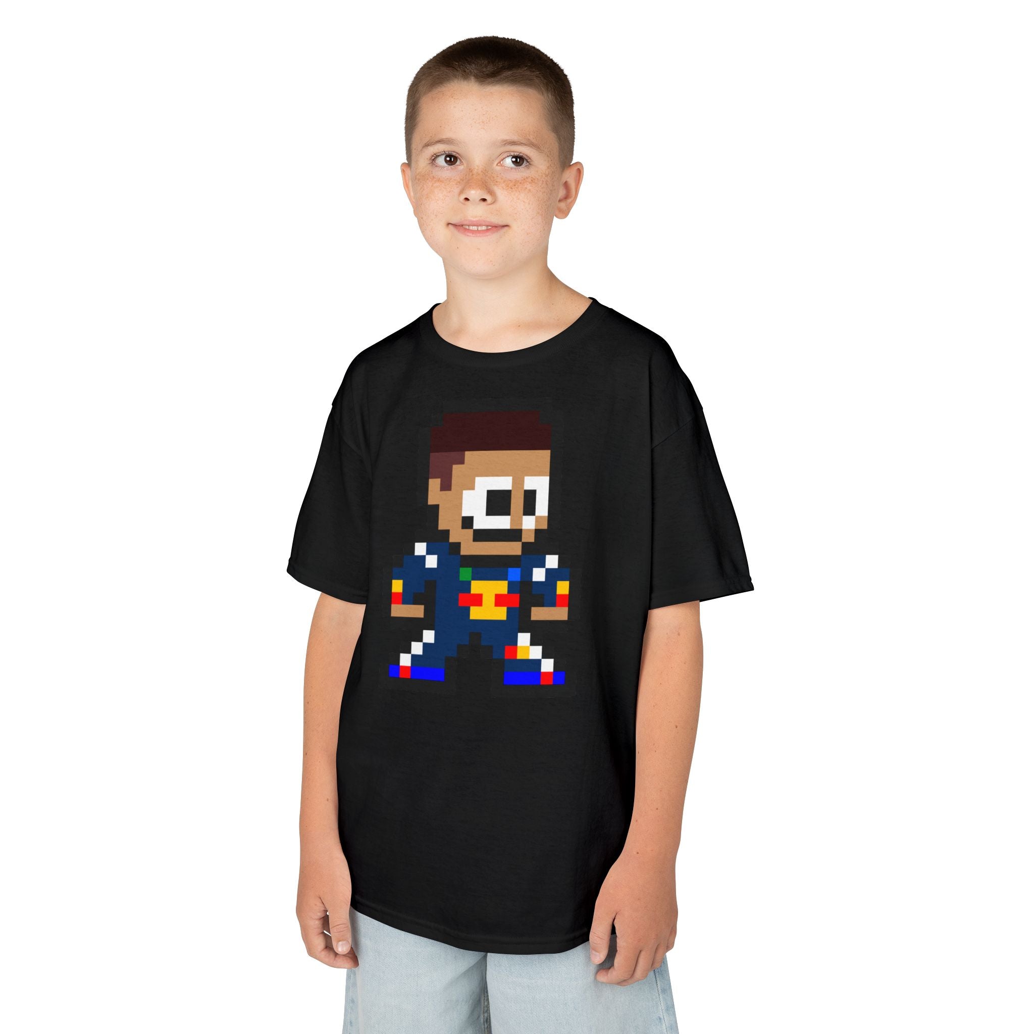 8-bit Isack Hadjar Kids Tee