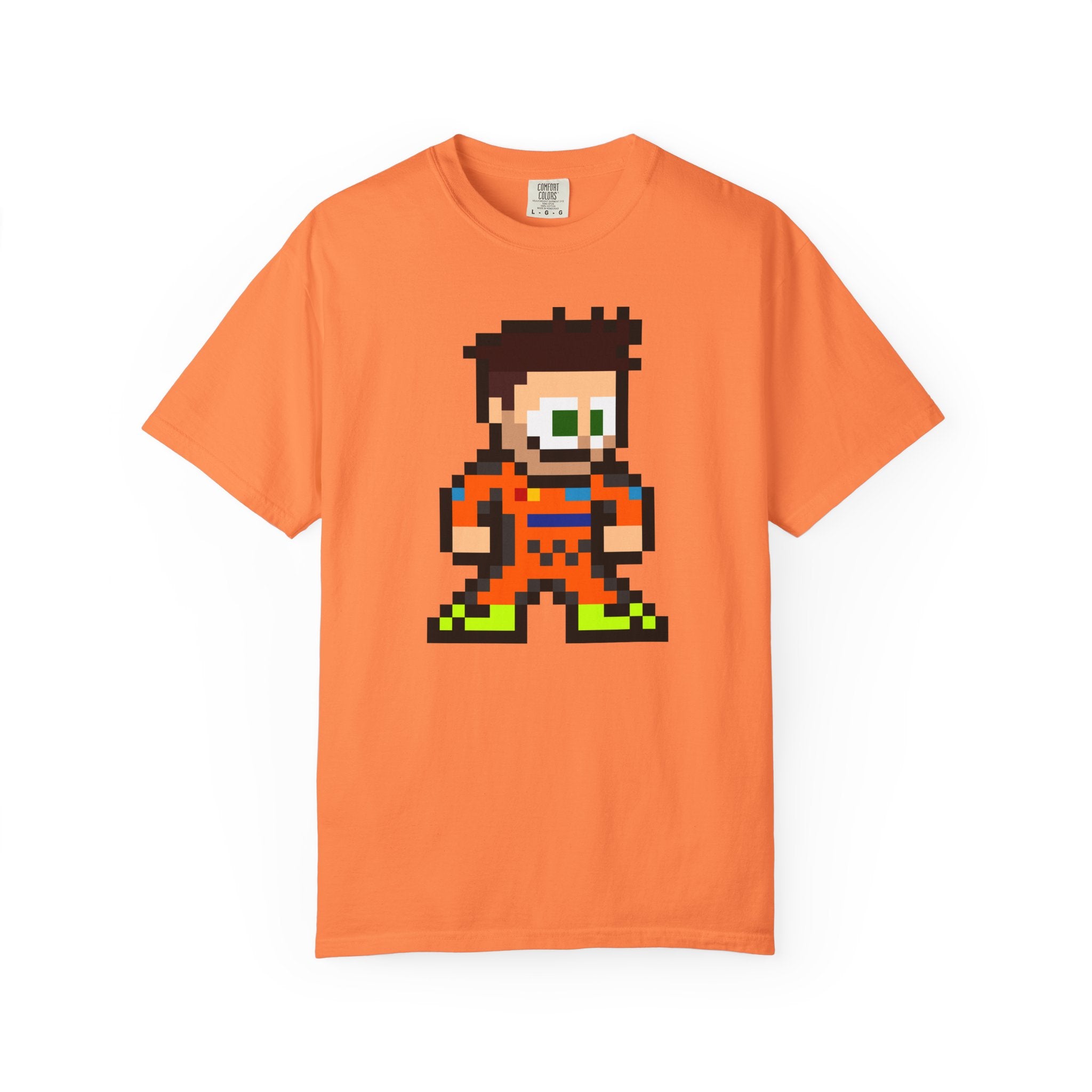 8-bit Lando Norris Adult Heavyweight 100% Cotton T-shirt