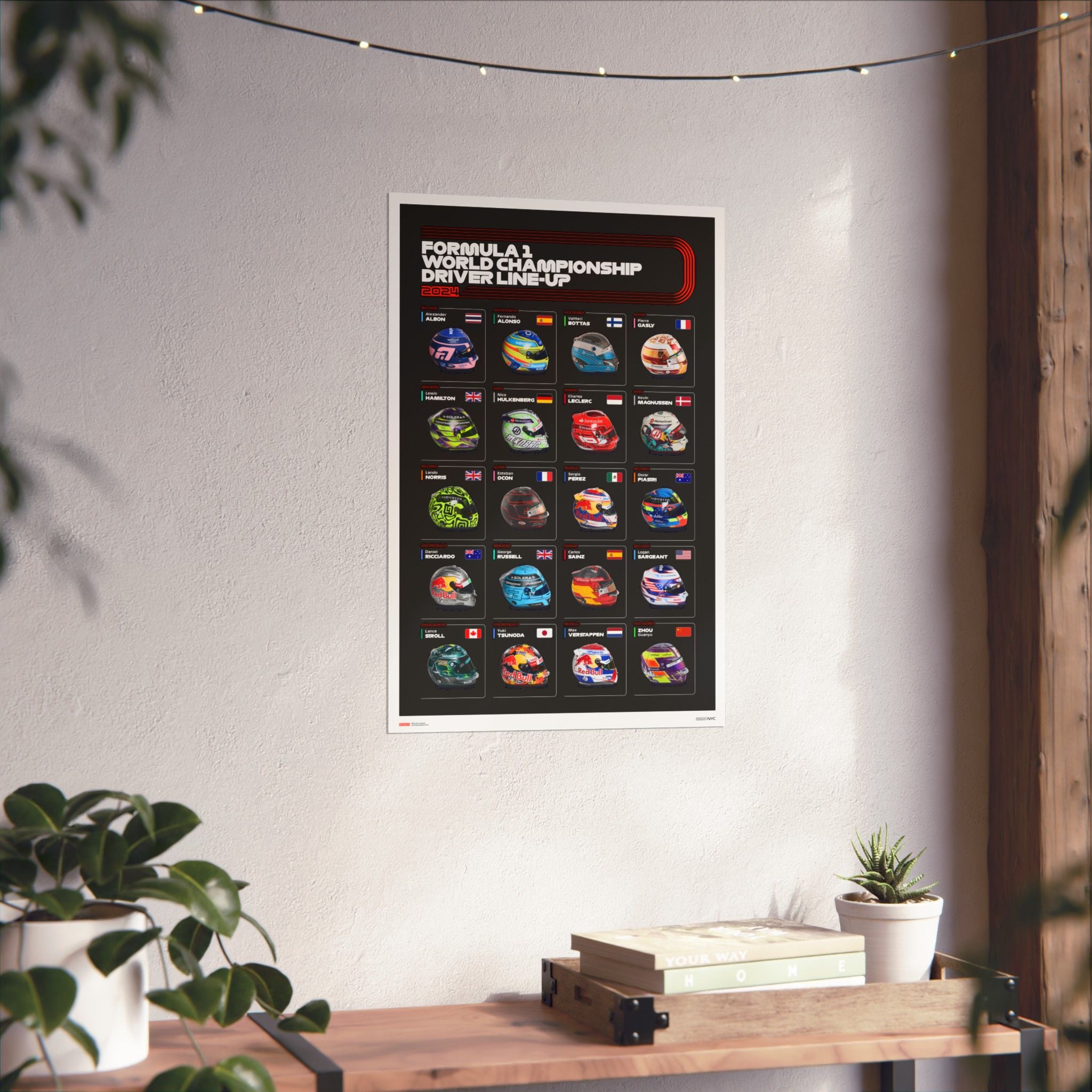 2024 Driver Line-up Poster