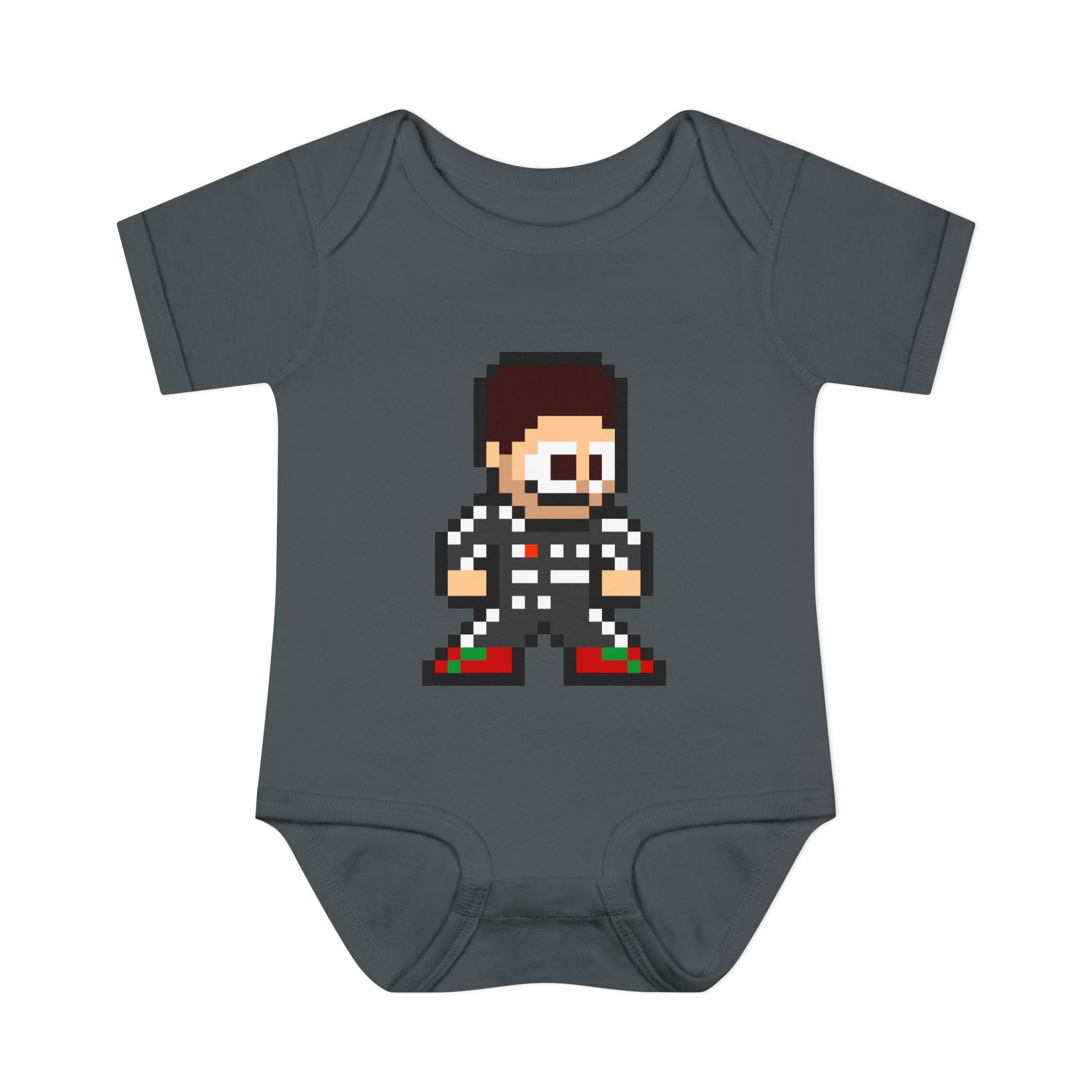 8-bit Sergio Perez Baby Bodysuit