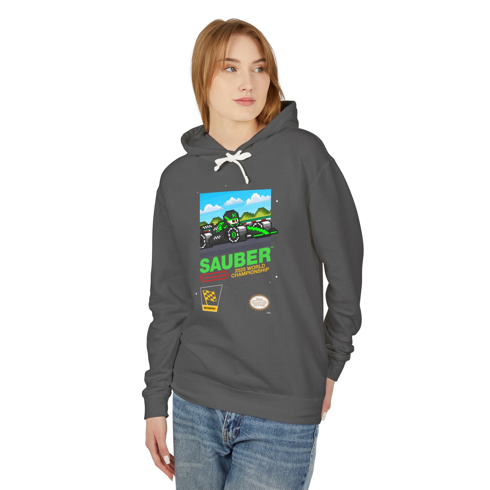 Sauber 8-bit Game Hoodie