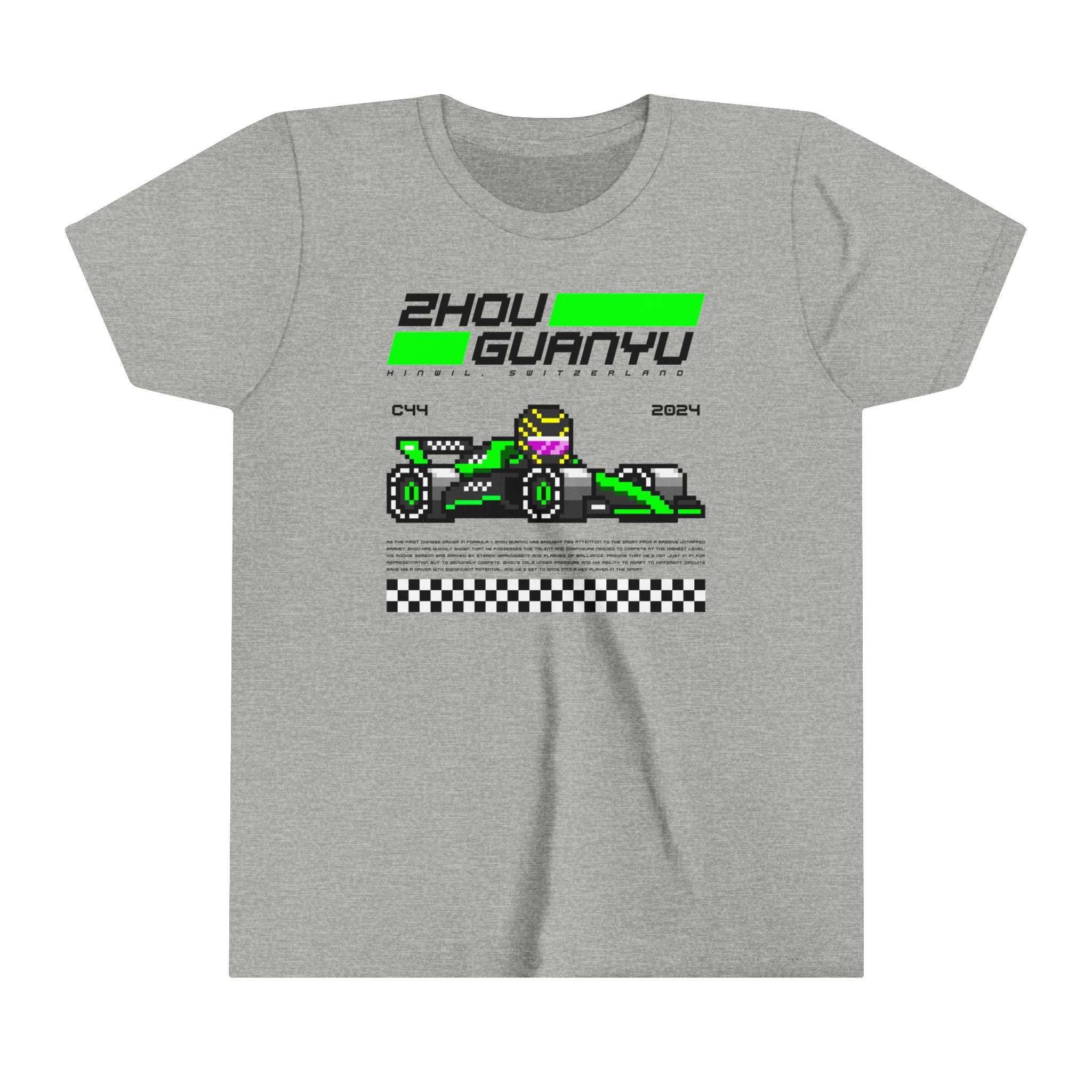 Zhou Guanyu 8-bit Team Youth T-shirt