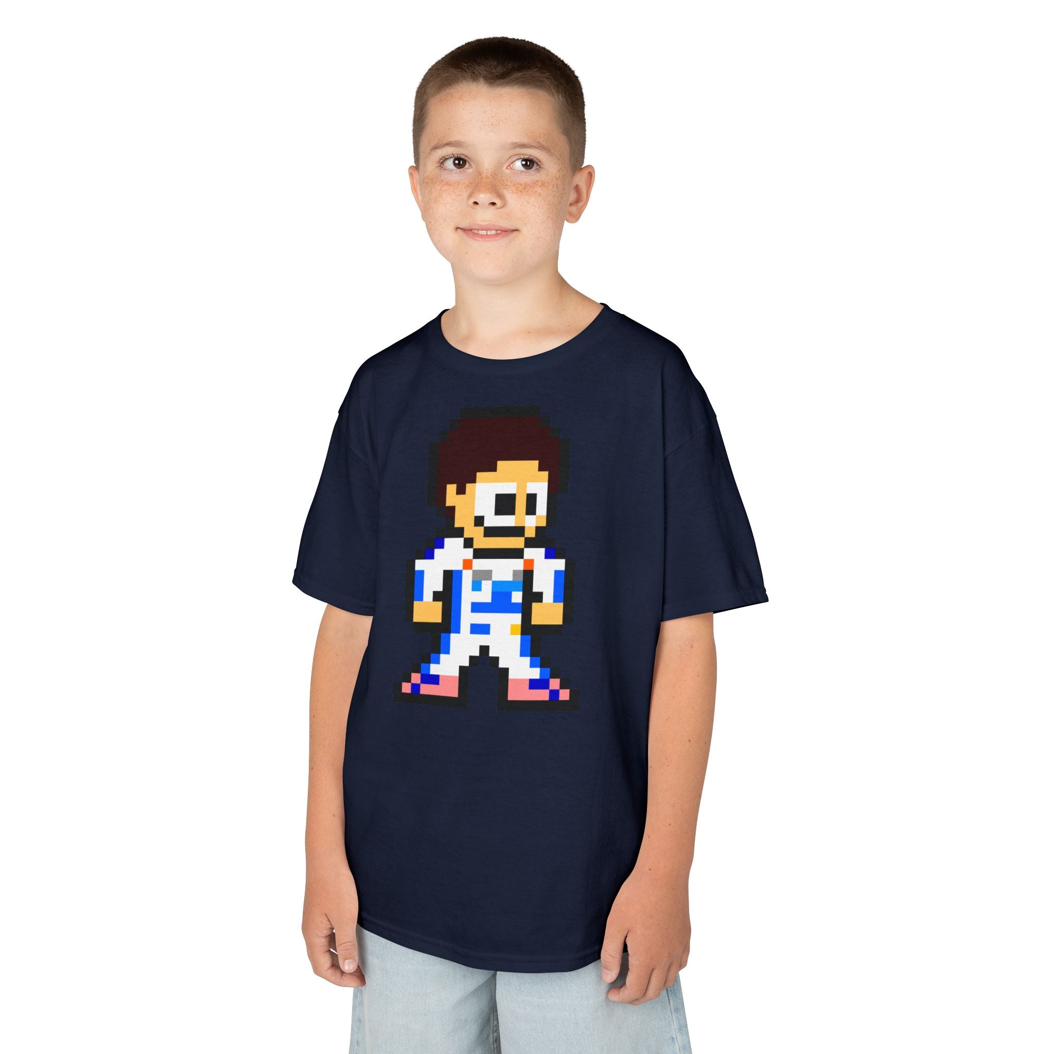 8-bit Alex Albon Kids Tee