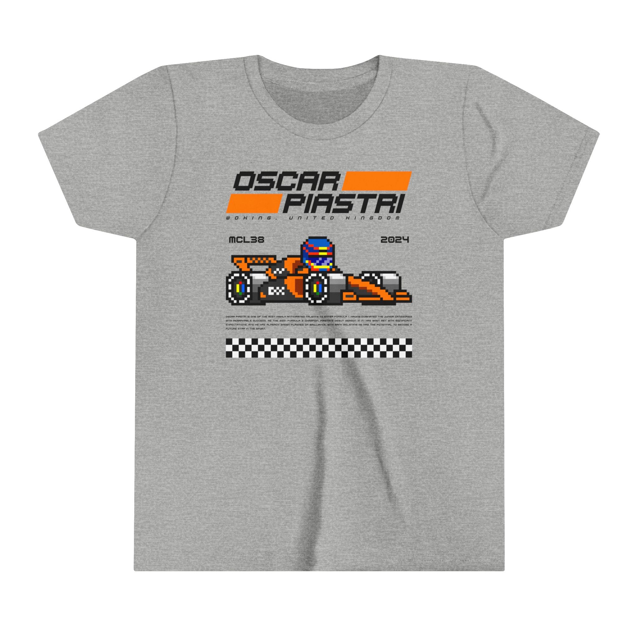 Oscar Piastri 8-bit Team Youth T-shirt