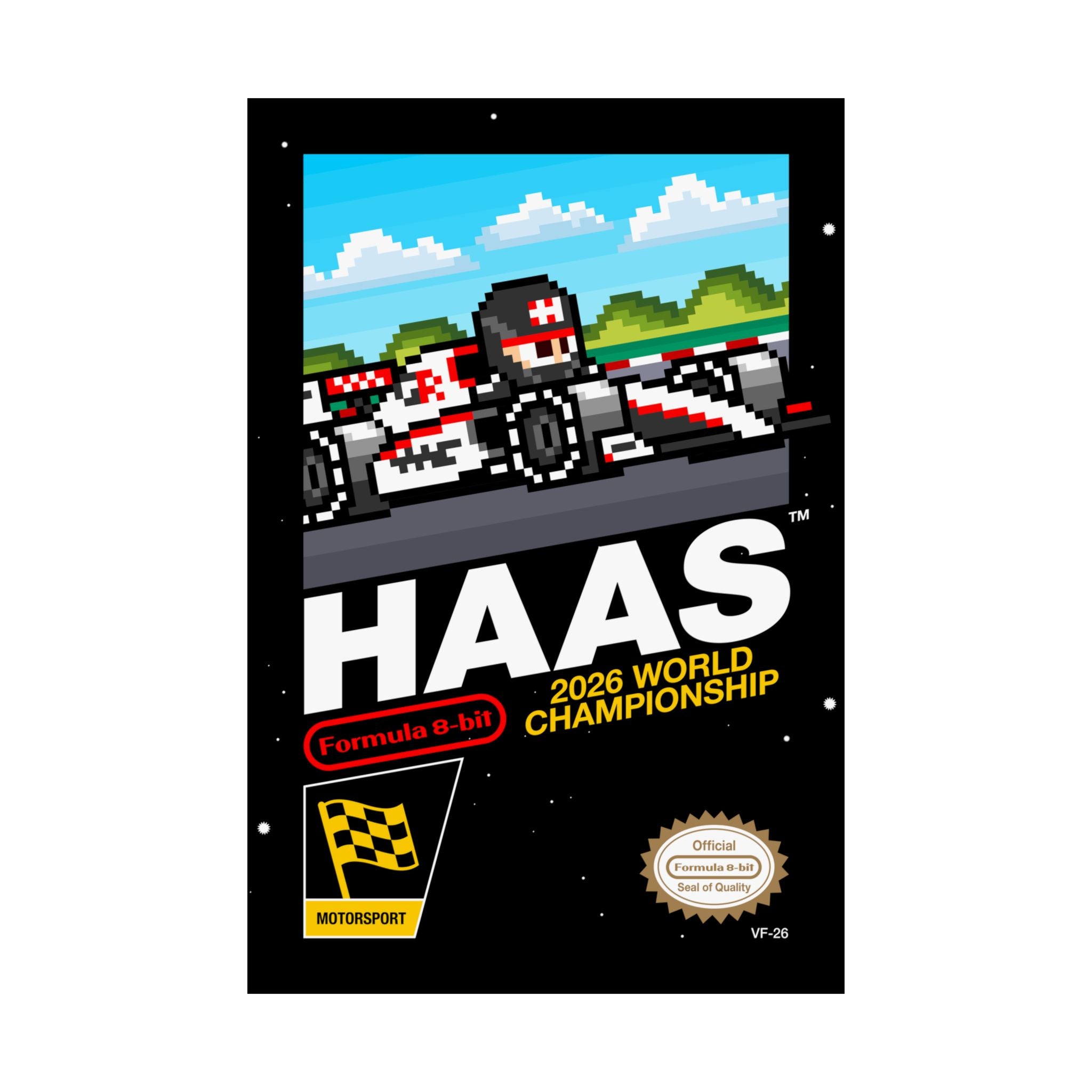 Haas 8-bit Game Poster