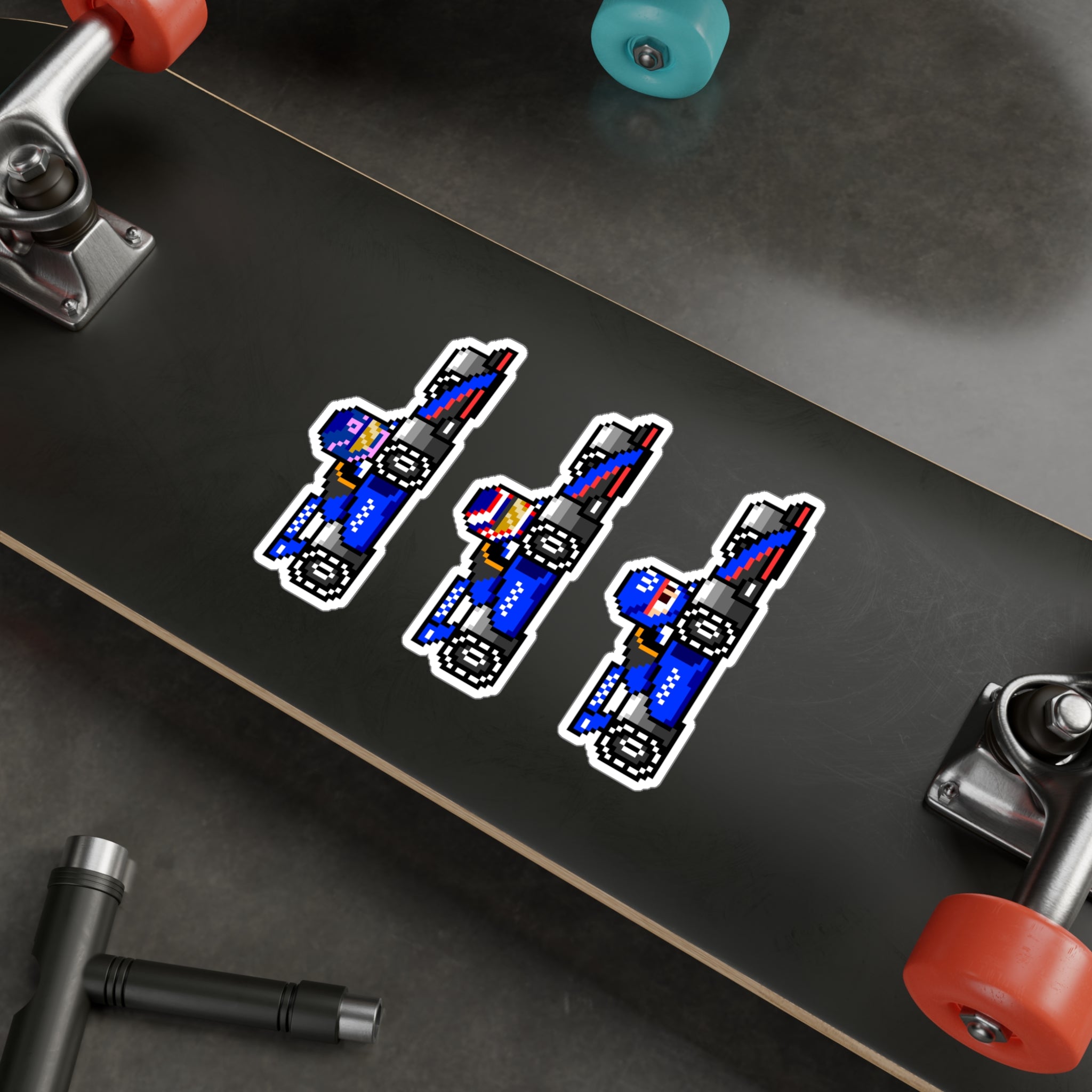 Williams 8-bit Vinyl Decal Stickers