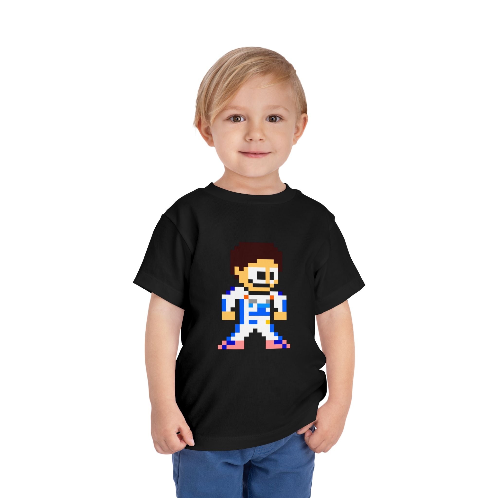 8-bit Alex Albon Toddler Tee