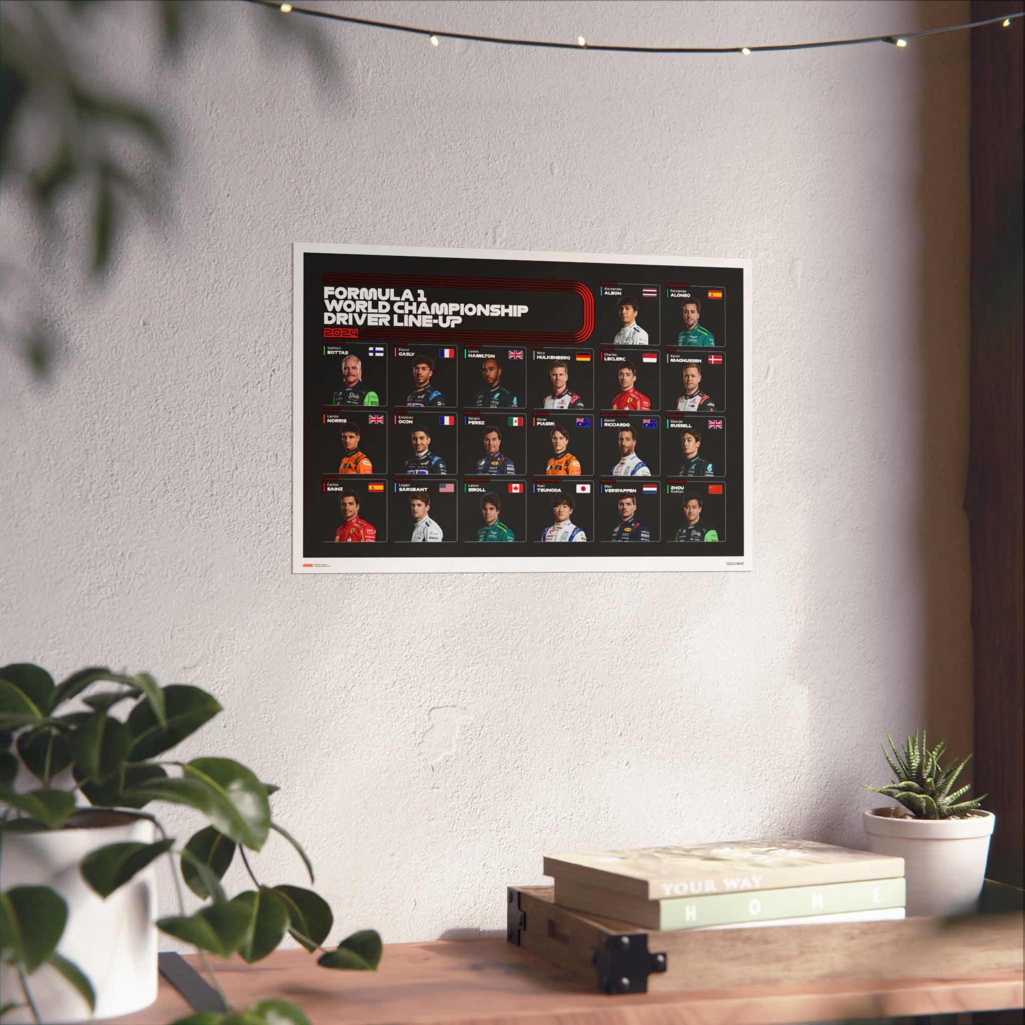 2024 Driver Line-up Poster