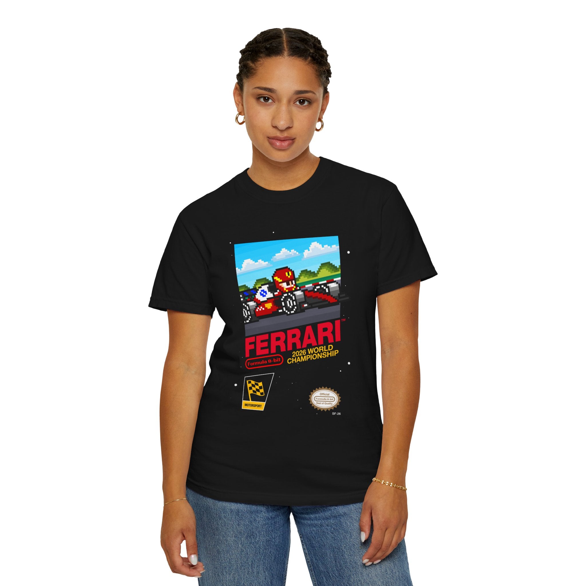 Ferrari 8-bit Game T-shirt