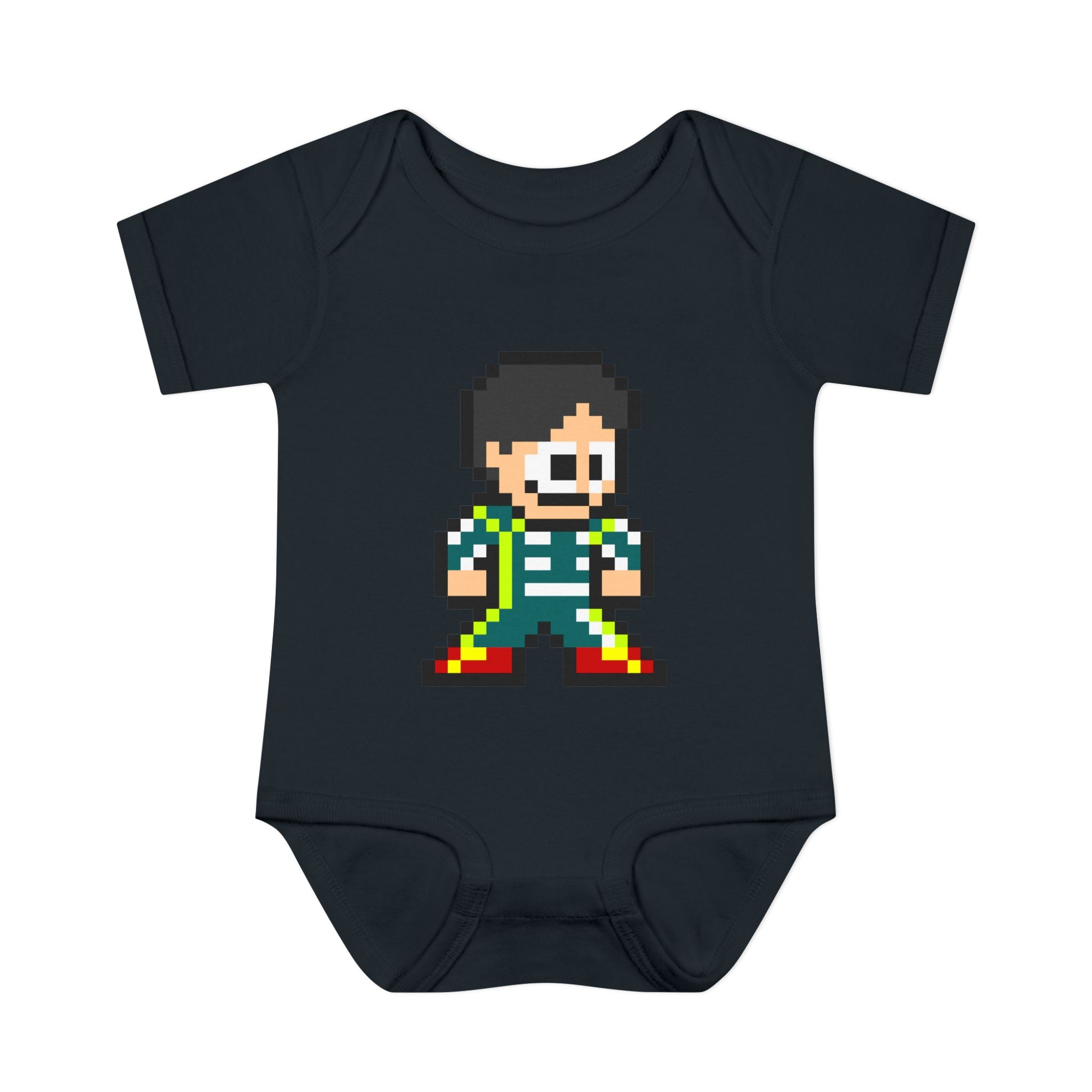 8-bit Lance Stroll Baby Bodysuit