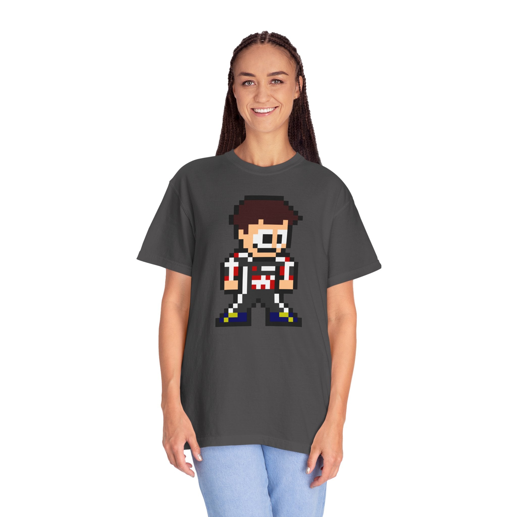 8-bit Ollie Bearman Adult Heavyweight 100% Cotton T-shirt