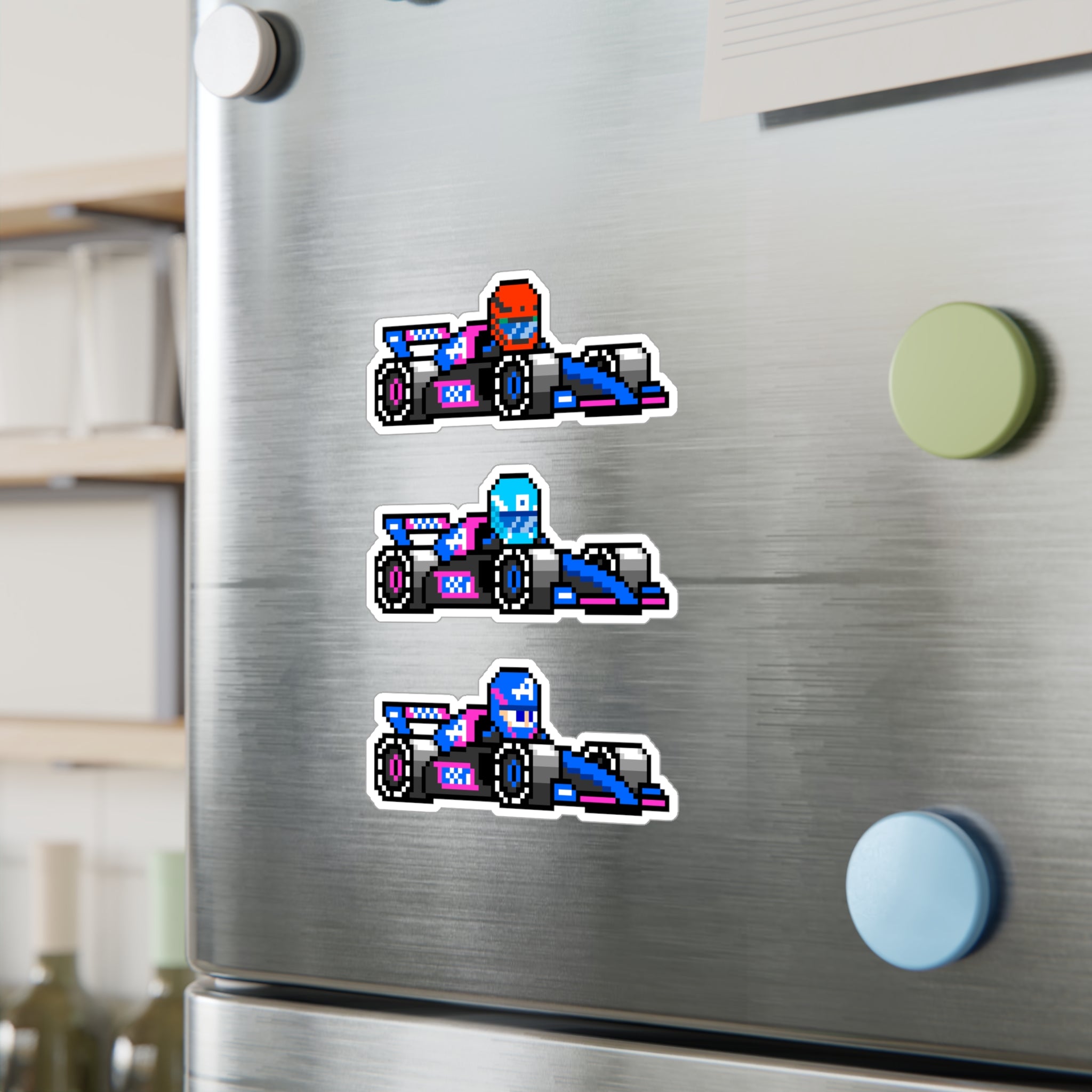 Alpine 8-bit Vinyl Decal Stickers
