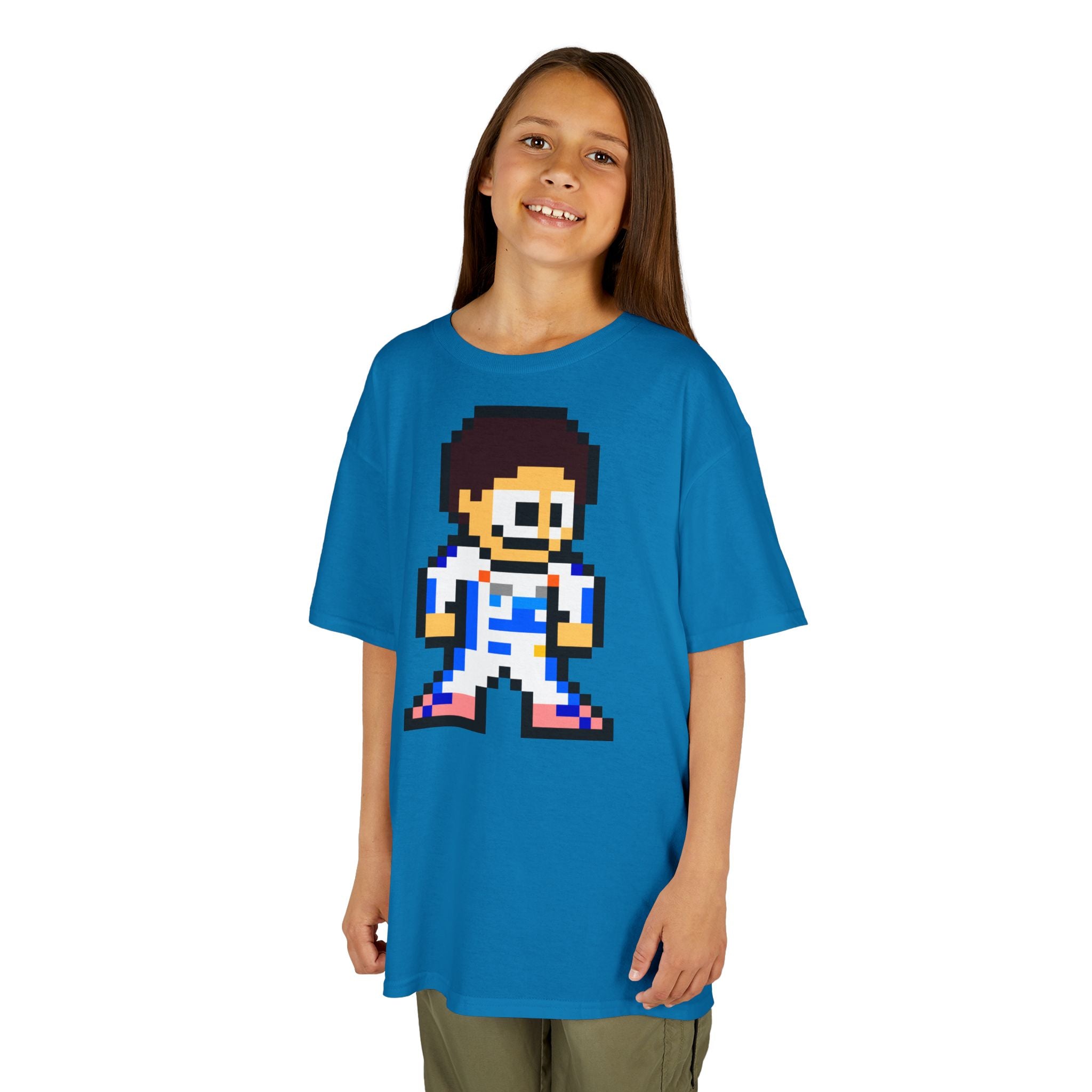 8-bit Alex Albon Kids Tee