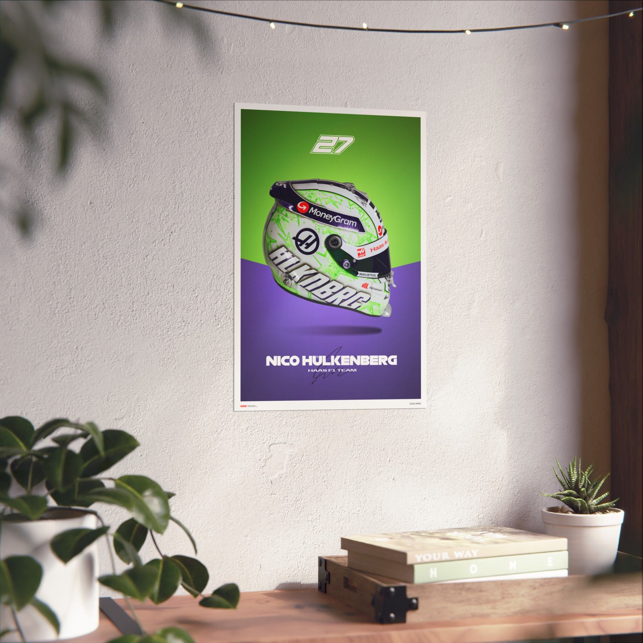Nico Hulkenberg Signature Poster