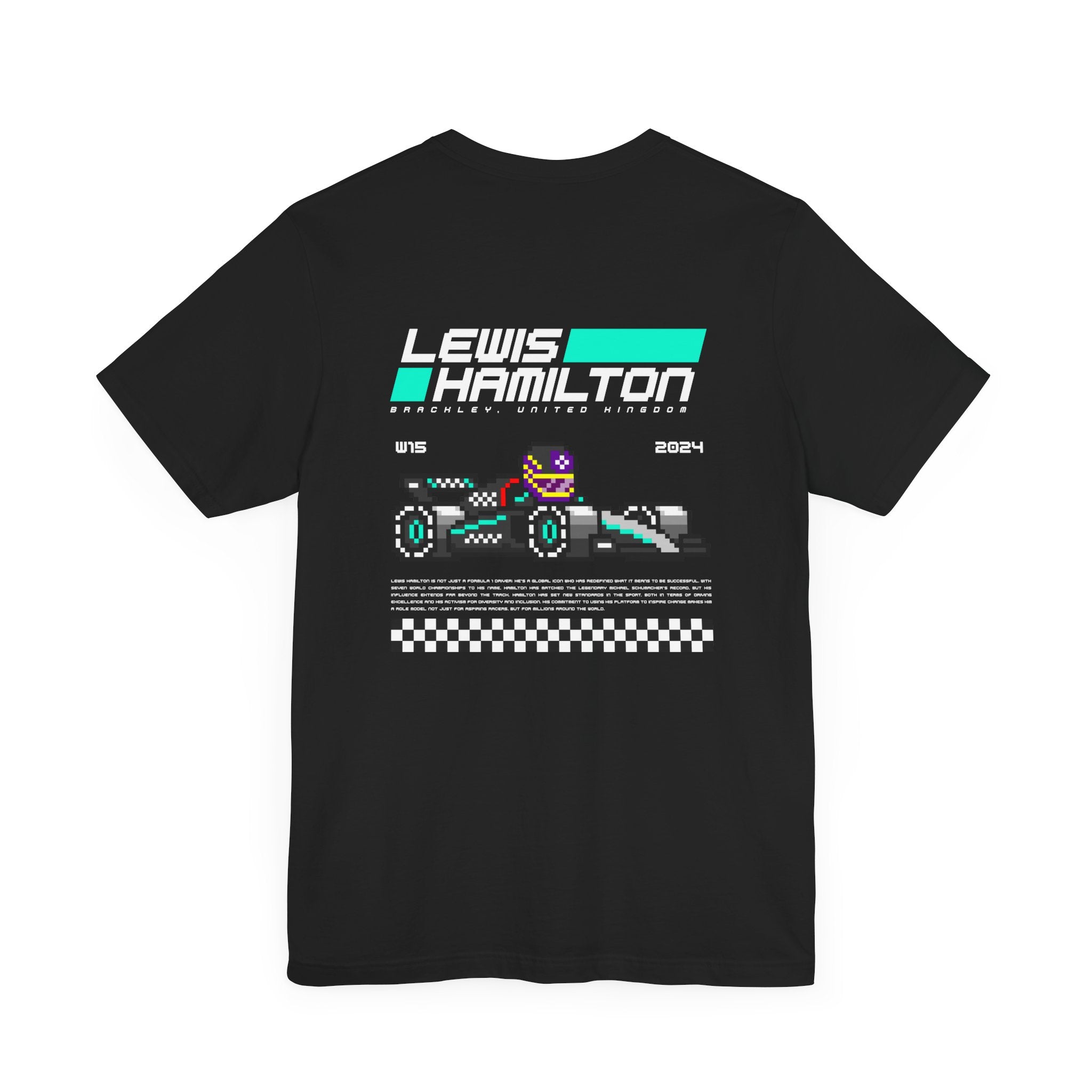 Lewis Hamilton 8-bit Team T-shirt