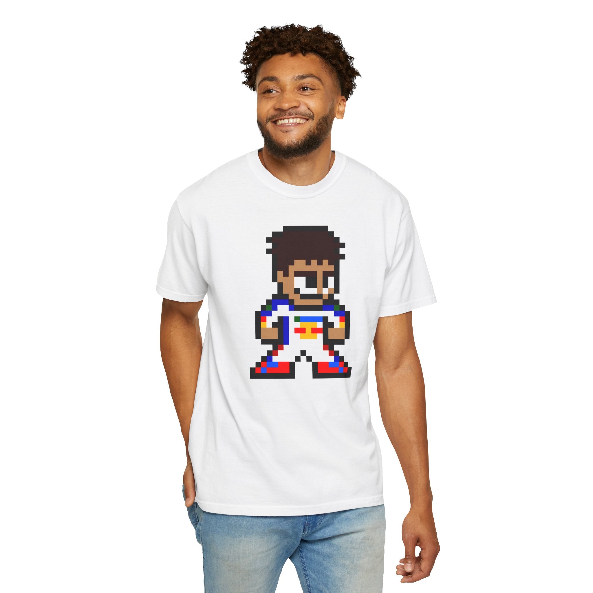 8-bit Arvid Lindblad Adult Heavyweight 100% Cotton T-shirt