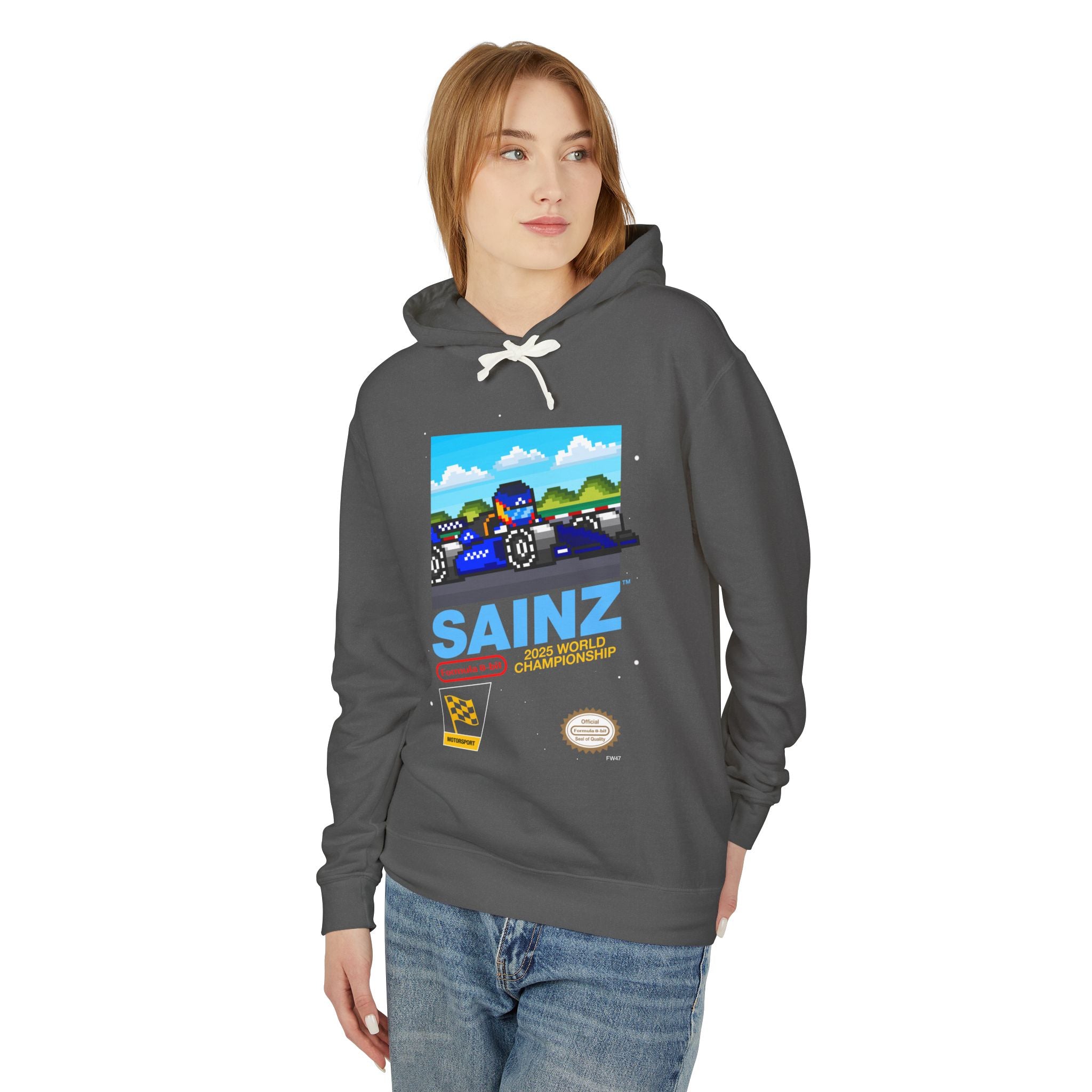 Carlos Sainz 8-bit Game Hoodie