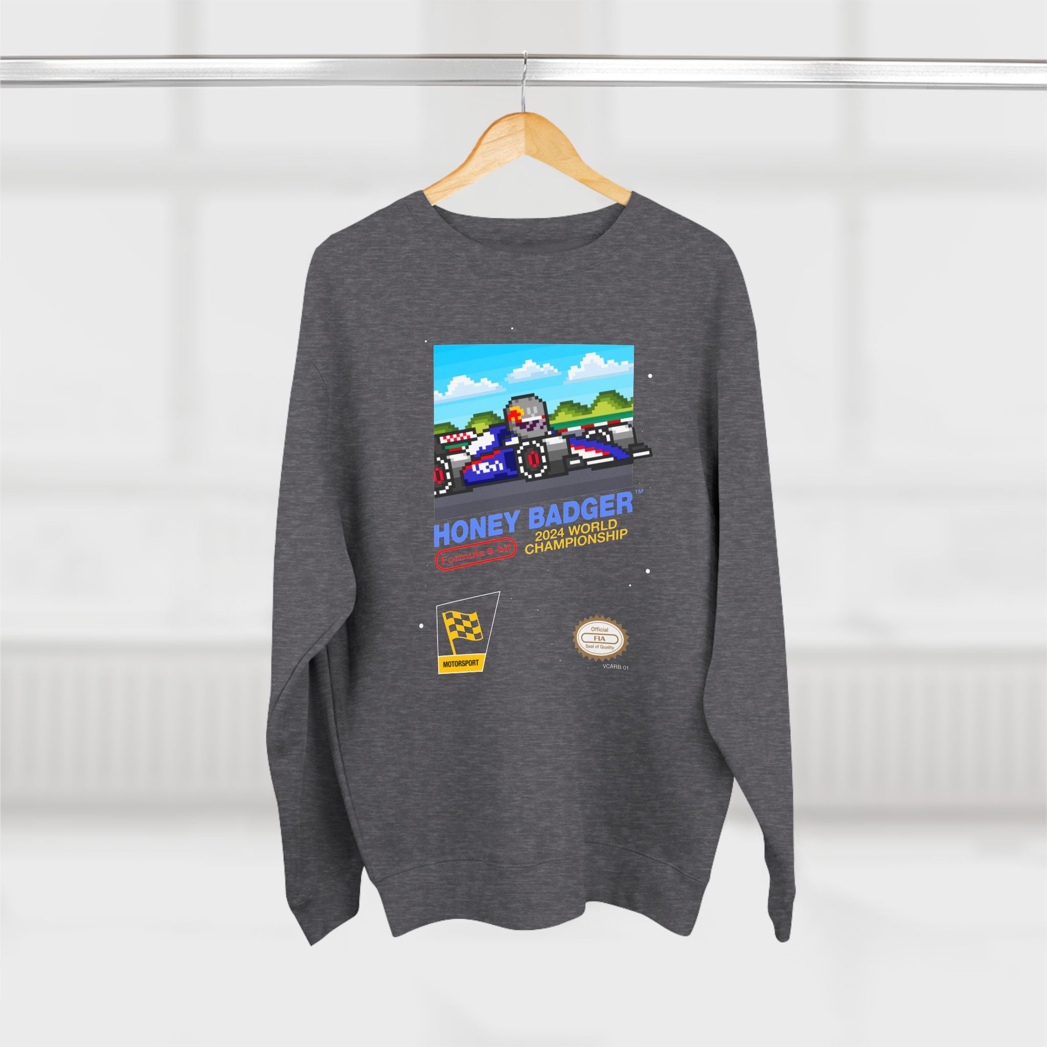 Honey Badger 8-bit Game Sweatshirt