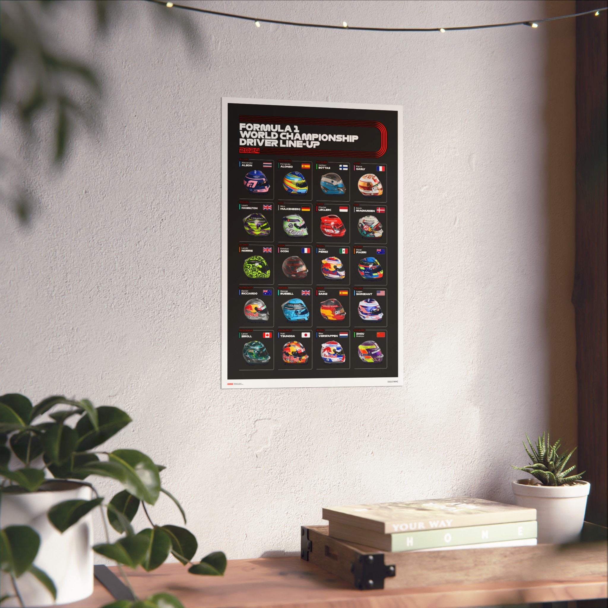 2024 Driver Line-up Poster