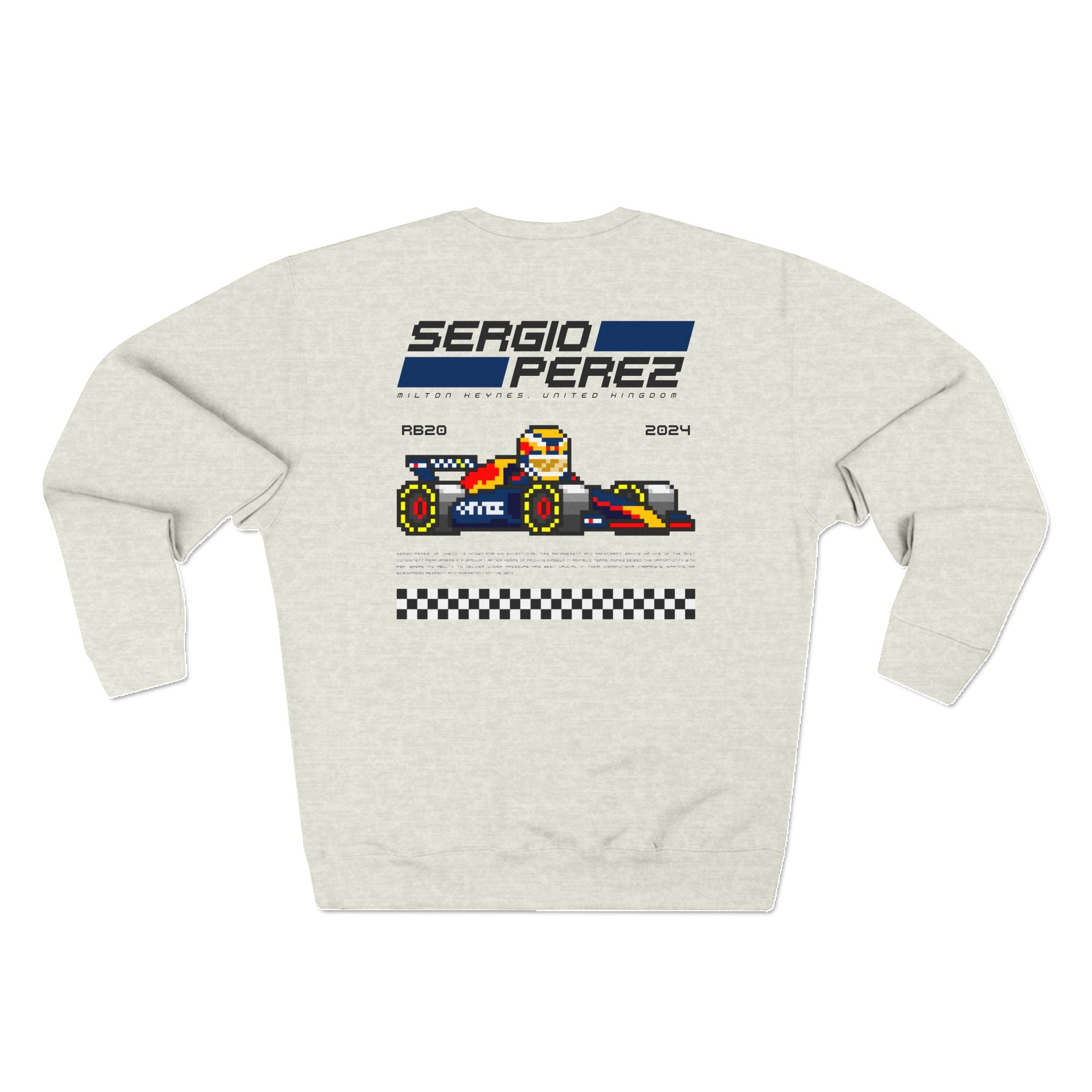 Sergio Perez 8-bit Team Sweatshirt