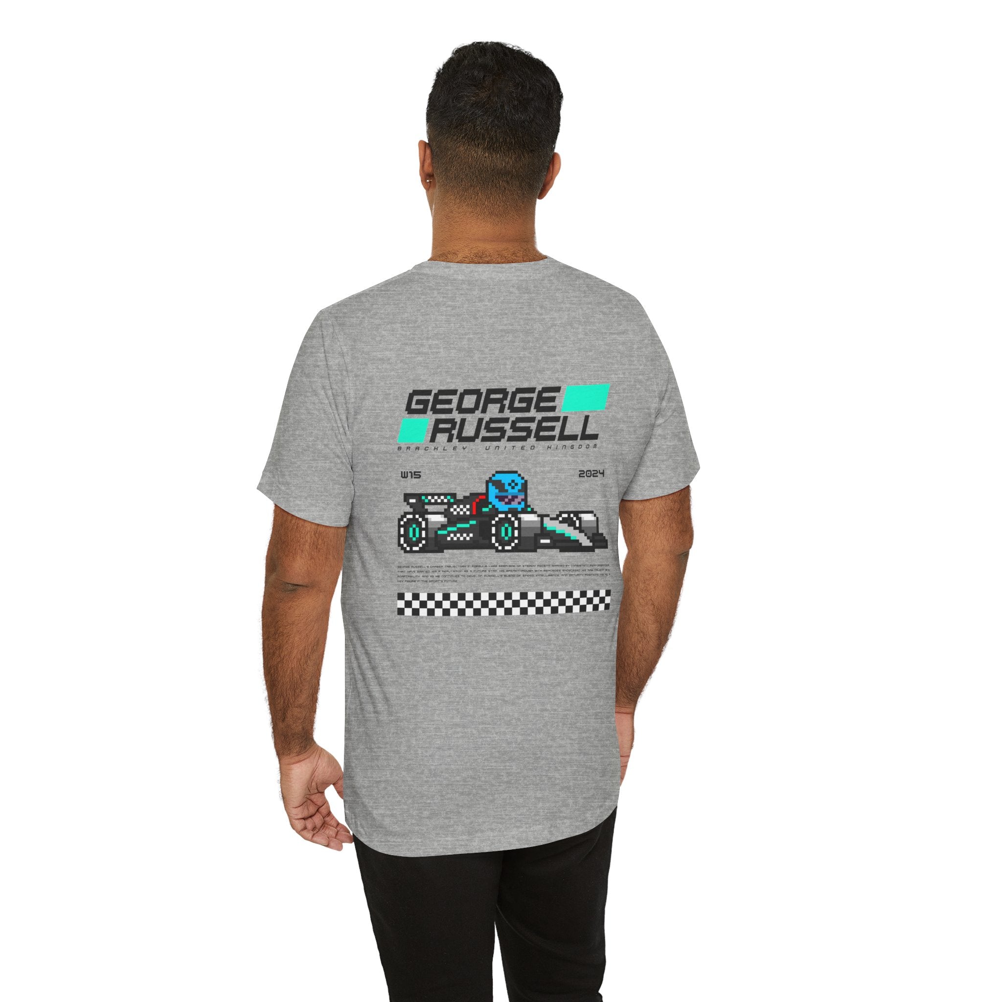 George Russell 8-bit Team T-shirt