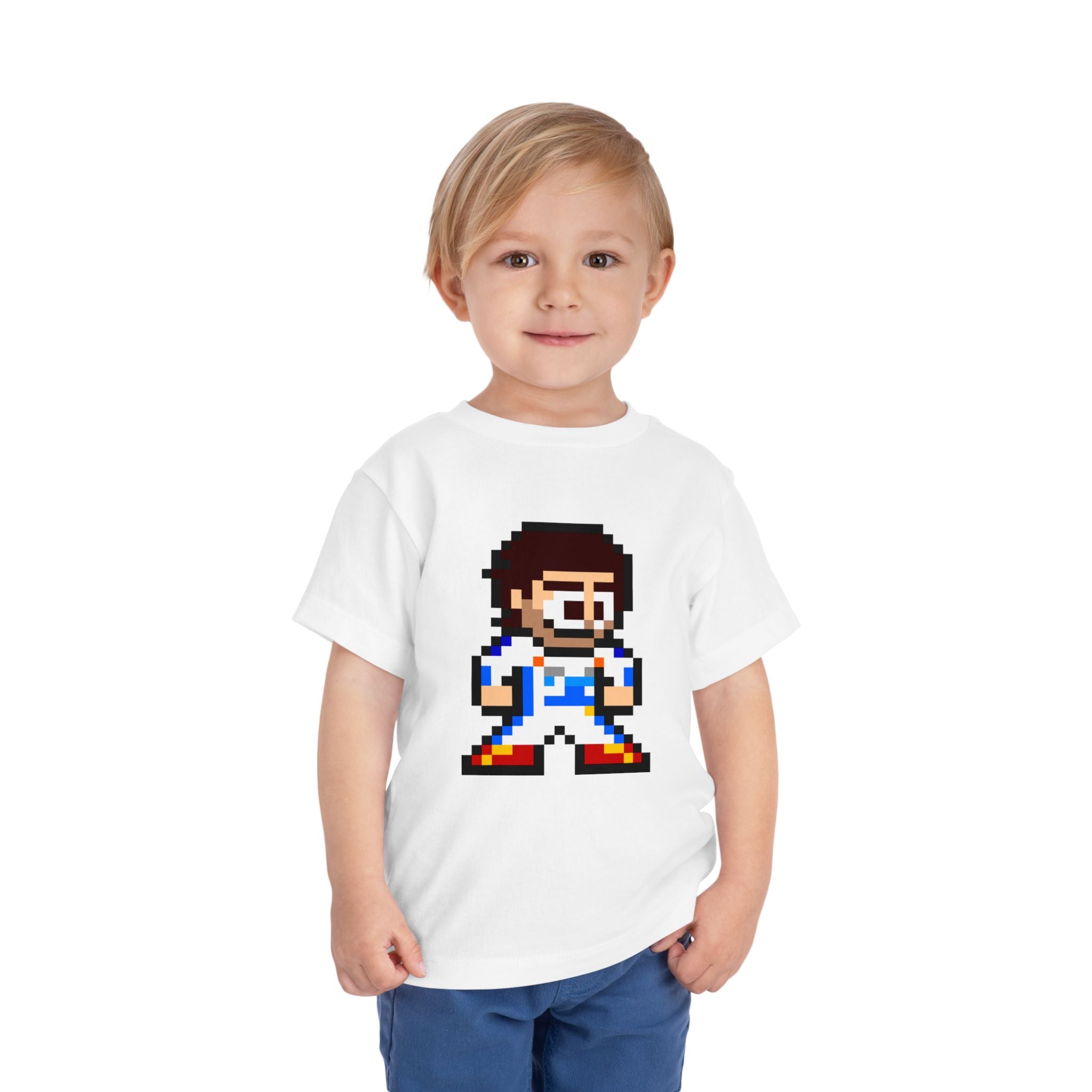 8-bit Carlos Sainz Toddler Tee