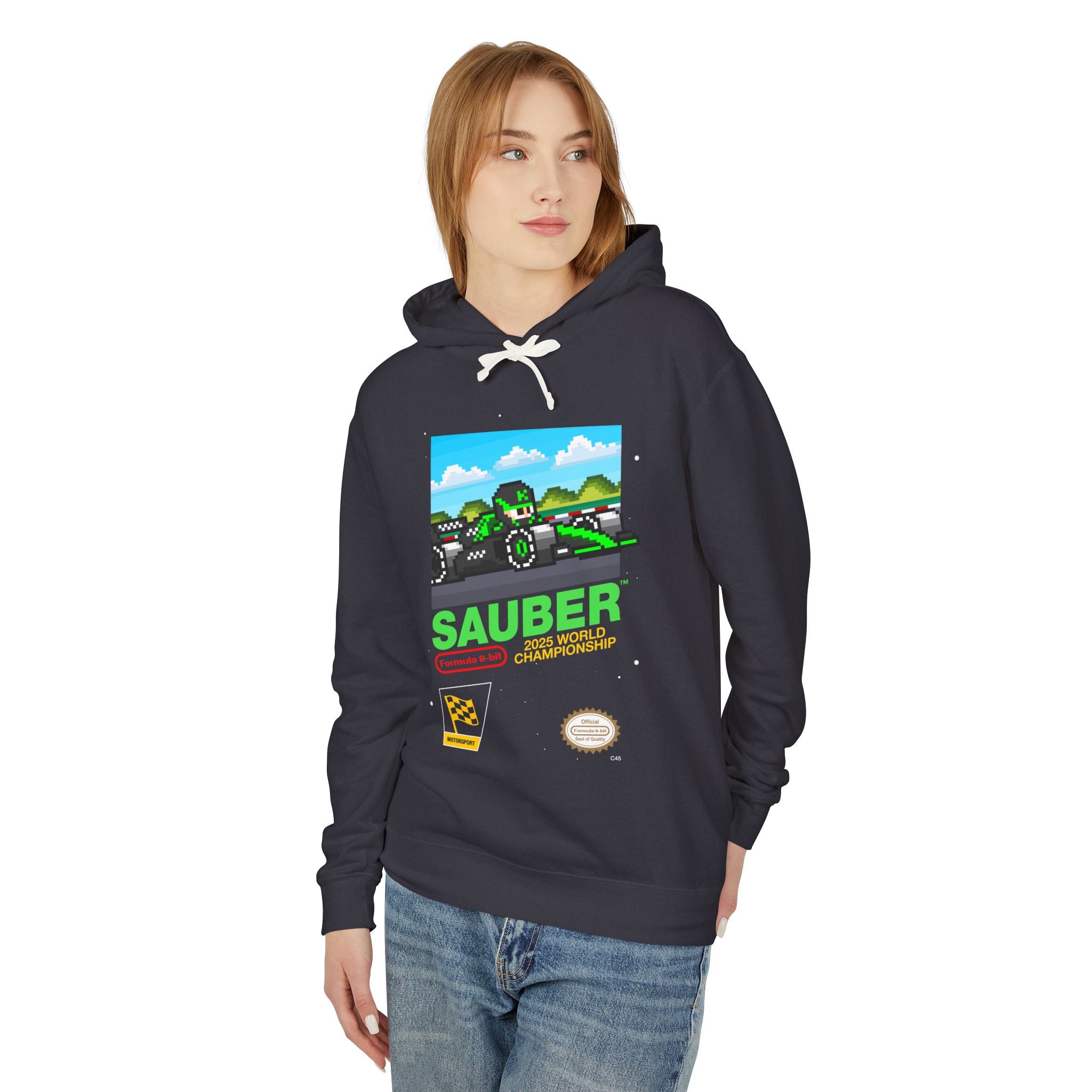 Sauber 8-bit Game Hoodie