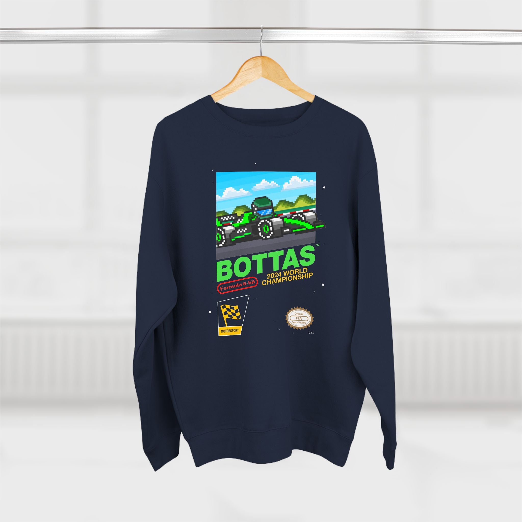 Bottas 8-bit Game Sweatshirt