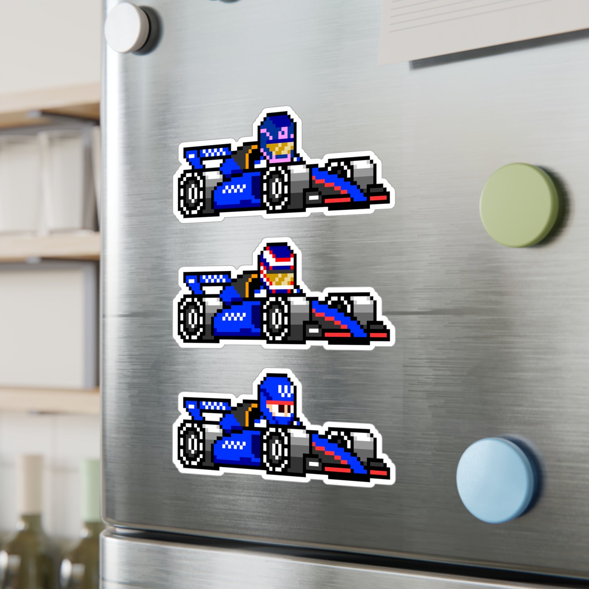 Williams 8-bit Vinyl Decal Stickers
