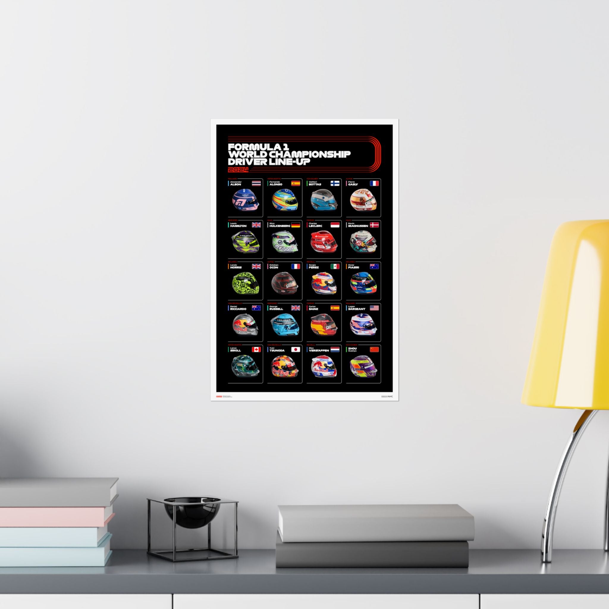 2024 Driver Line-up Poster