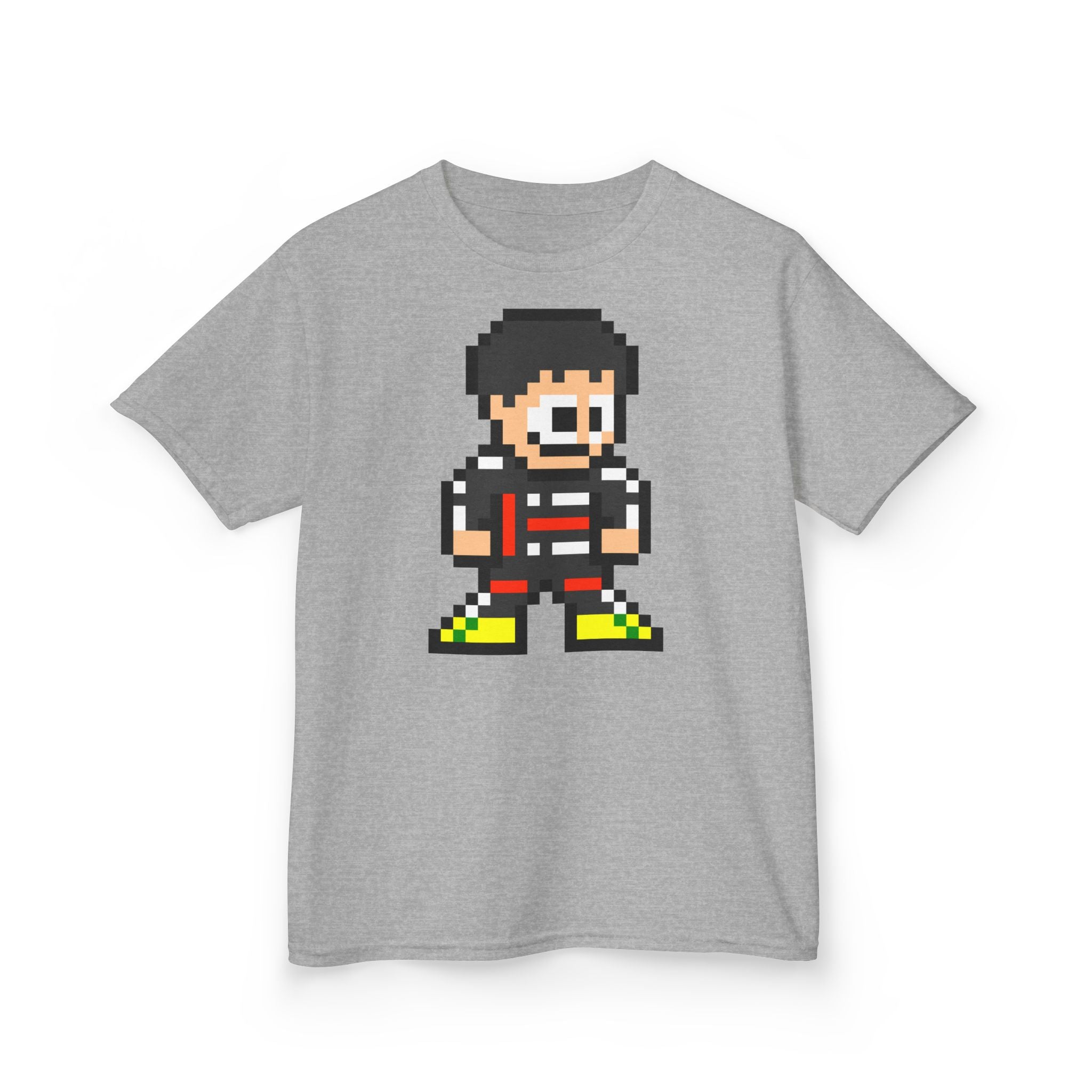 8-bit Gabriel Bortoleto Kids Tee
