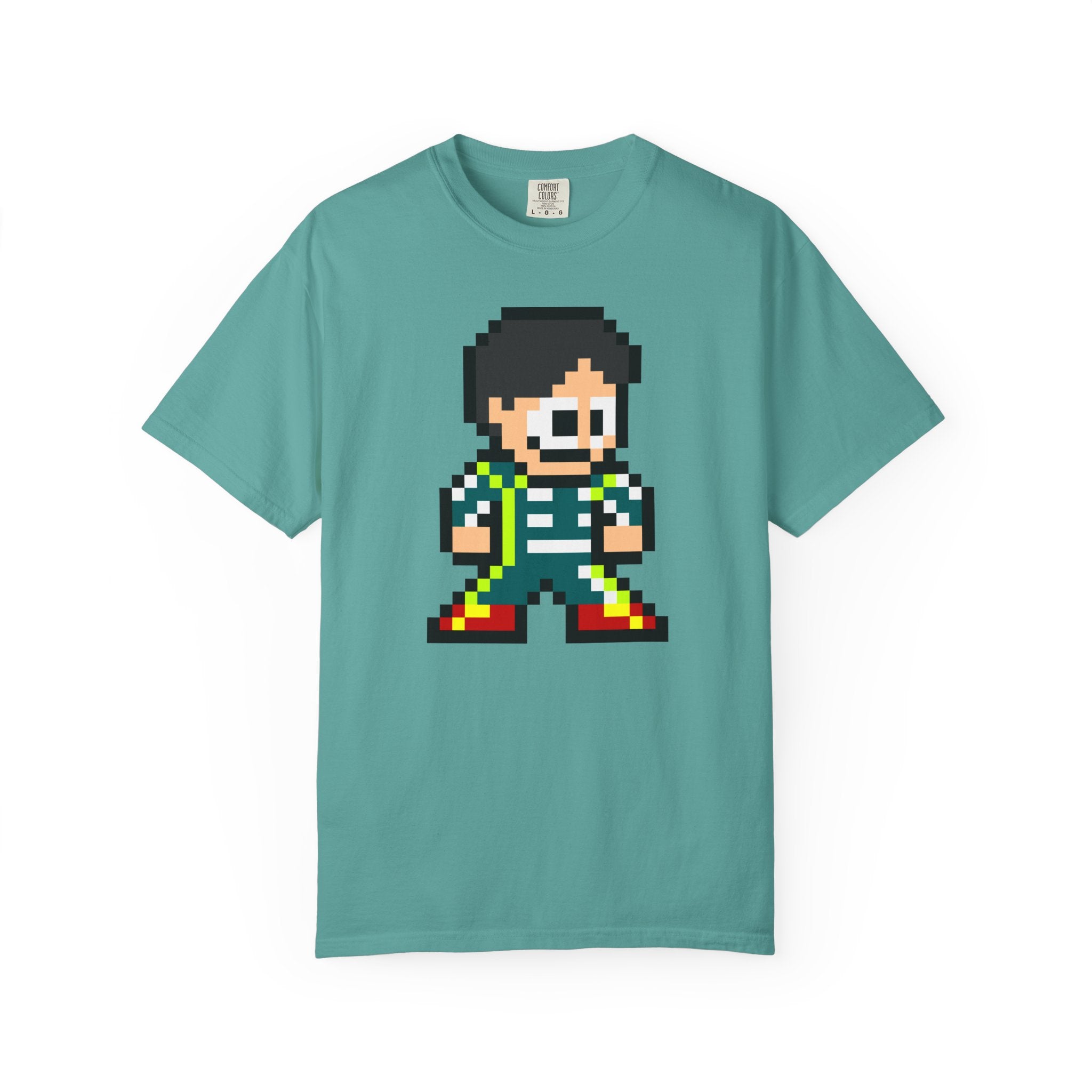 8-bit Lance Stroll Adult Heavyweight 100% Cotton T-shirt