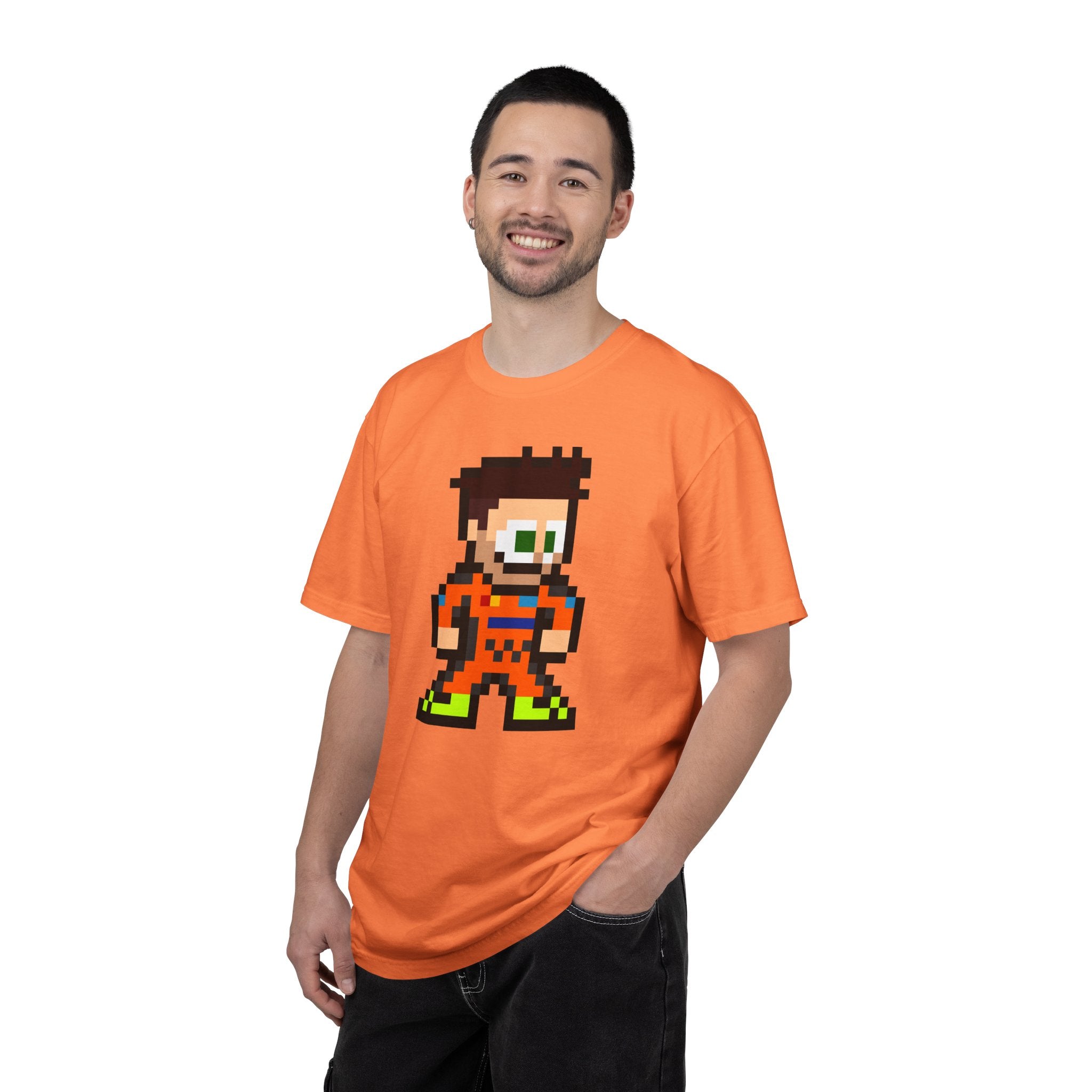8-bit Lando Norris Adult Heavyweight 100% Cotton T-shirt